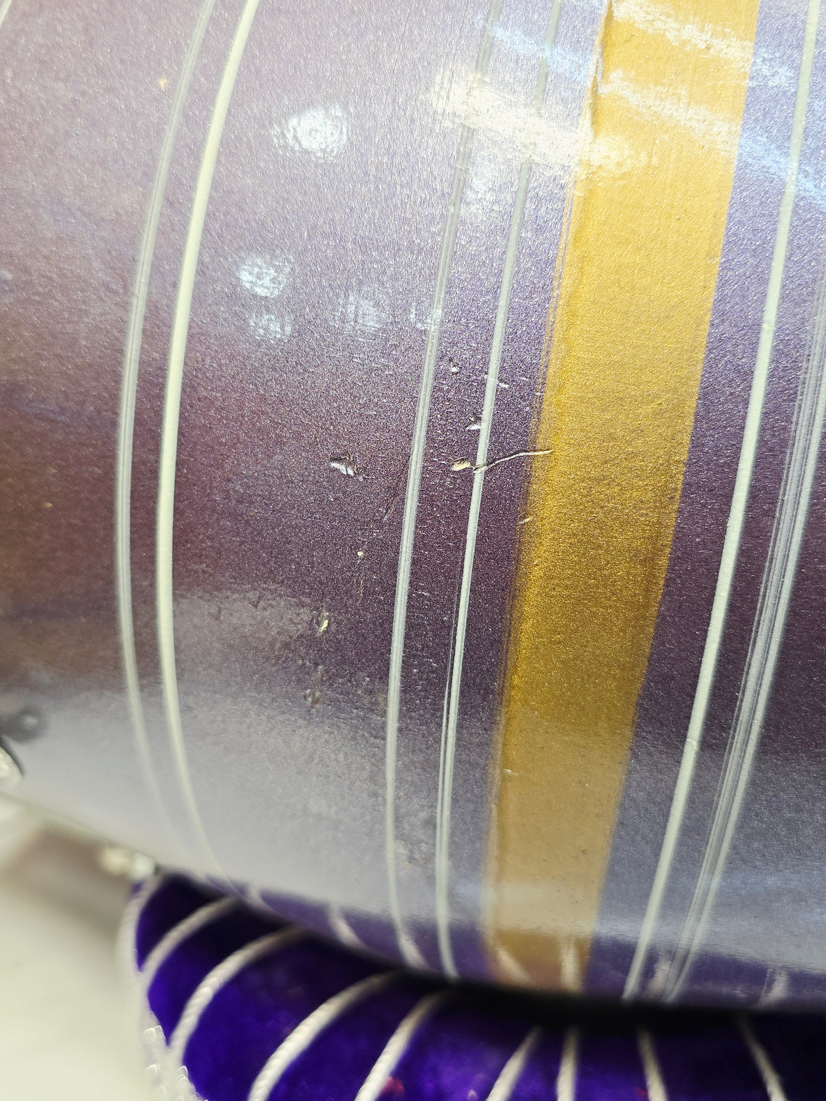 Amethyst Rhythm Student Dholak with Carry Handle *Minor Cosmetic Blemishes