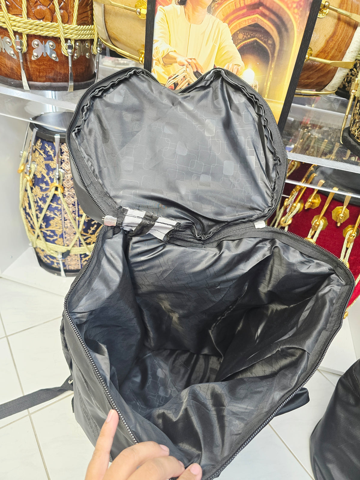 TourMaster Premium Dholak Bag with Dual Storage Pockets