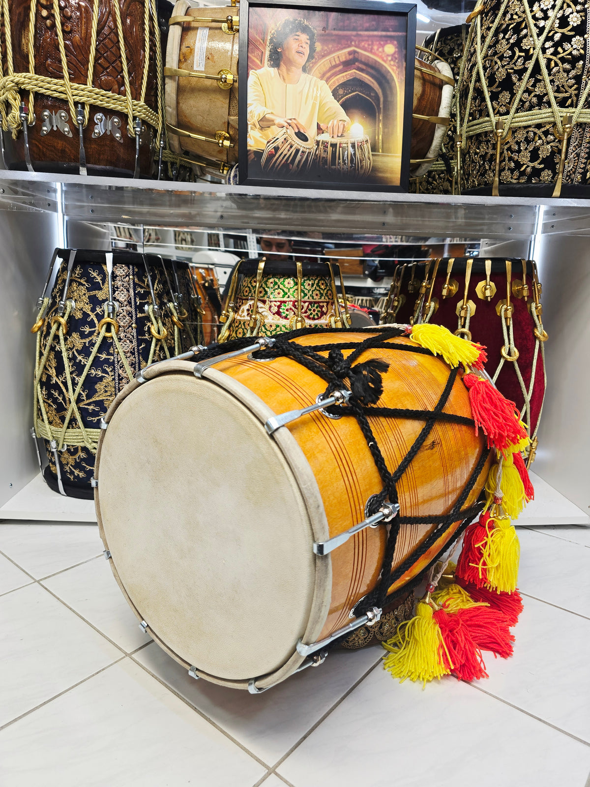 Punjab Virsa Performance Dhol | 21.75" Punjabi Dhol