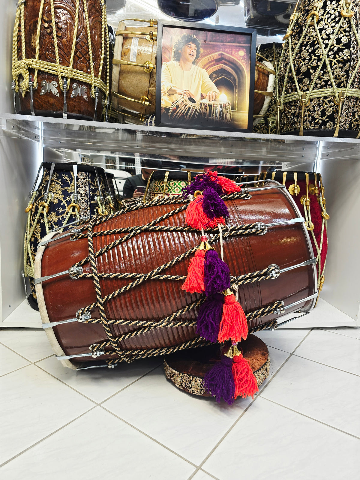 Maharaja Rhythm Punjabi Dhol | 23.25" Wooden Punjabi Dhol
