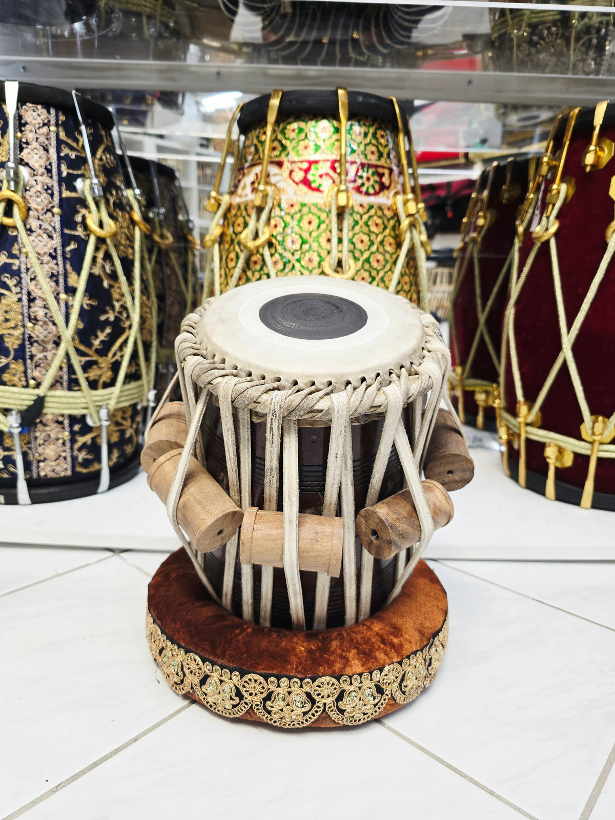 Swar Shikhar Legacy | 6" C Red Sheesham Dayan *Minor Cosmetic Blemishes