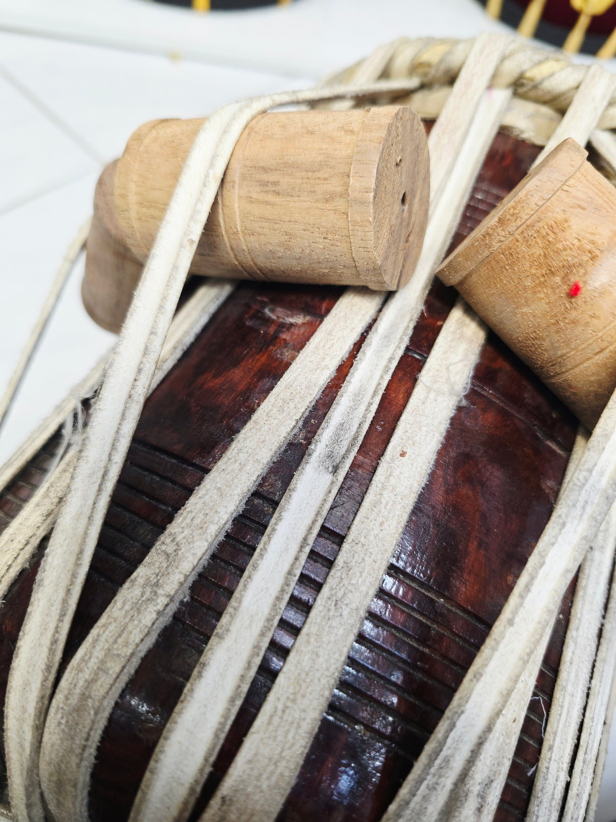 Swar Shikhar Legacy | 6" C Red Sheesham Dayan *Minor Cosmetic Blemishes