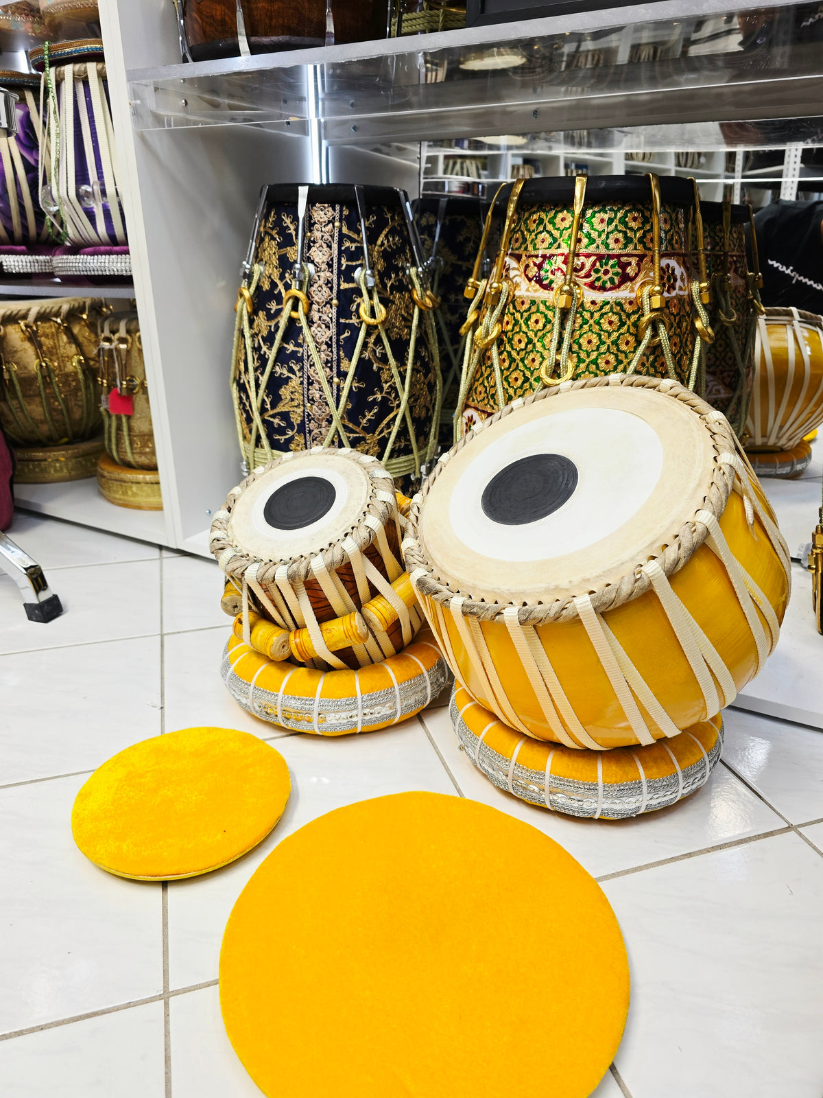 Little Maestro Heritage | 5.5" Dayan + 9" Bayan Premium Kids Tabla Set (Ages 3-6) *Minor Cosmetic External Cracks