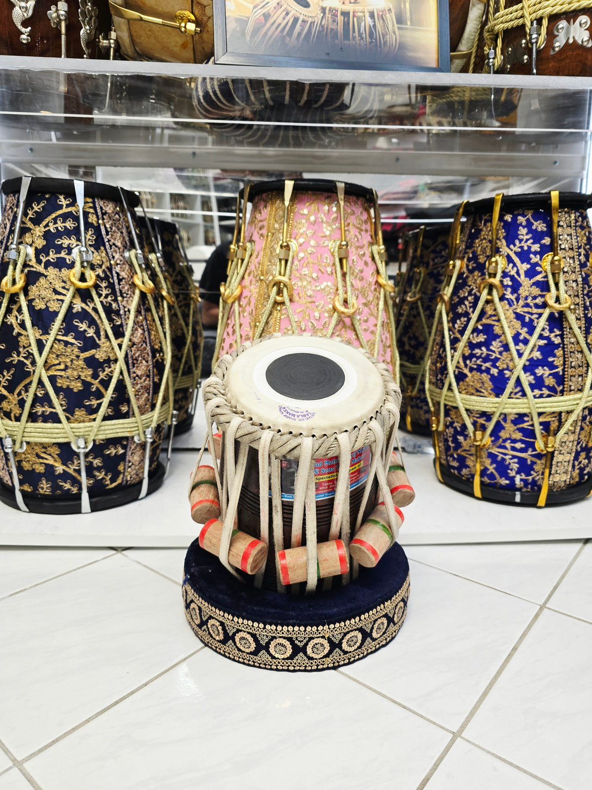 Agniveena | 6" C/C# Red Sheesham Mohd. Sharif Dayan *Very Minor Cosmetic Blemishes & Minor Syaahi Flake * Exceptional Tone