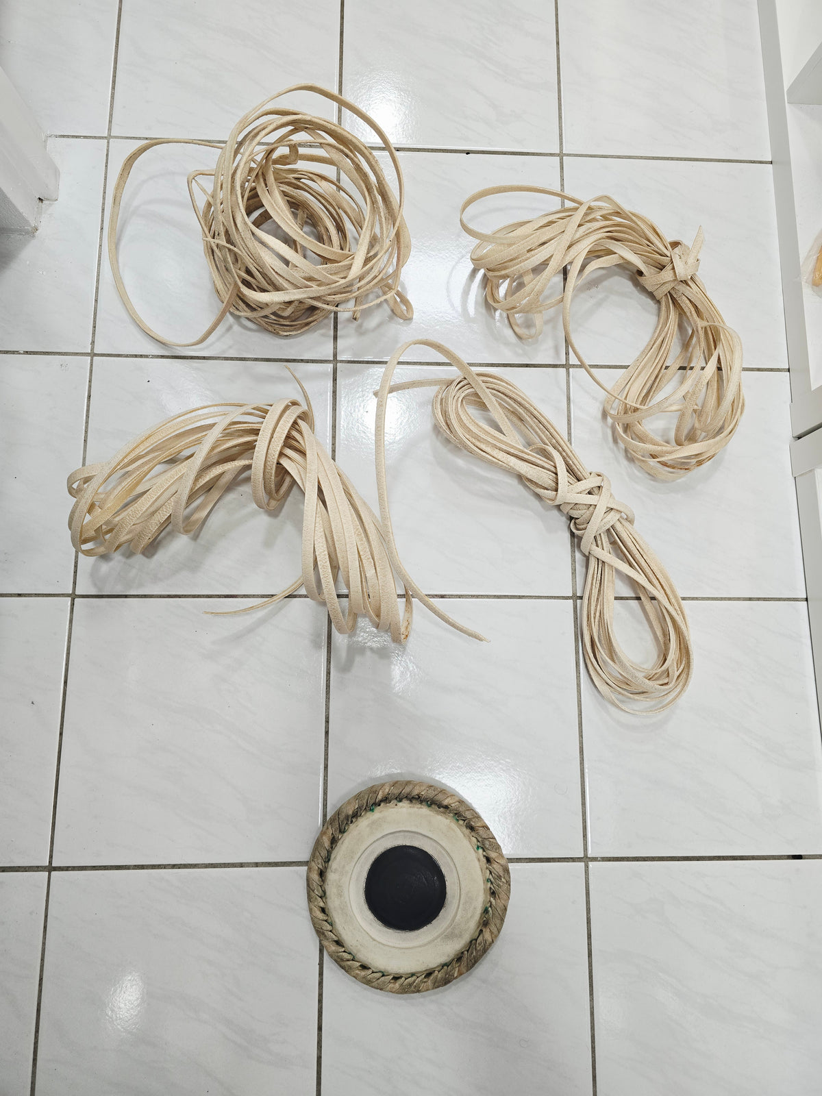 Custom Package for Ross: 5.5" Dayan Skin + 4 Sets of Tabla Straps
