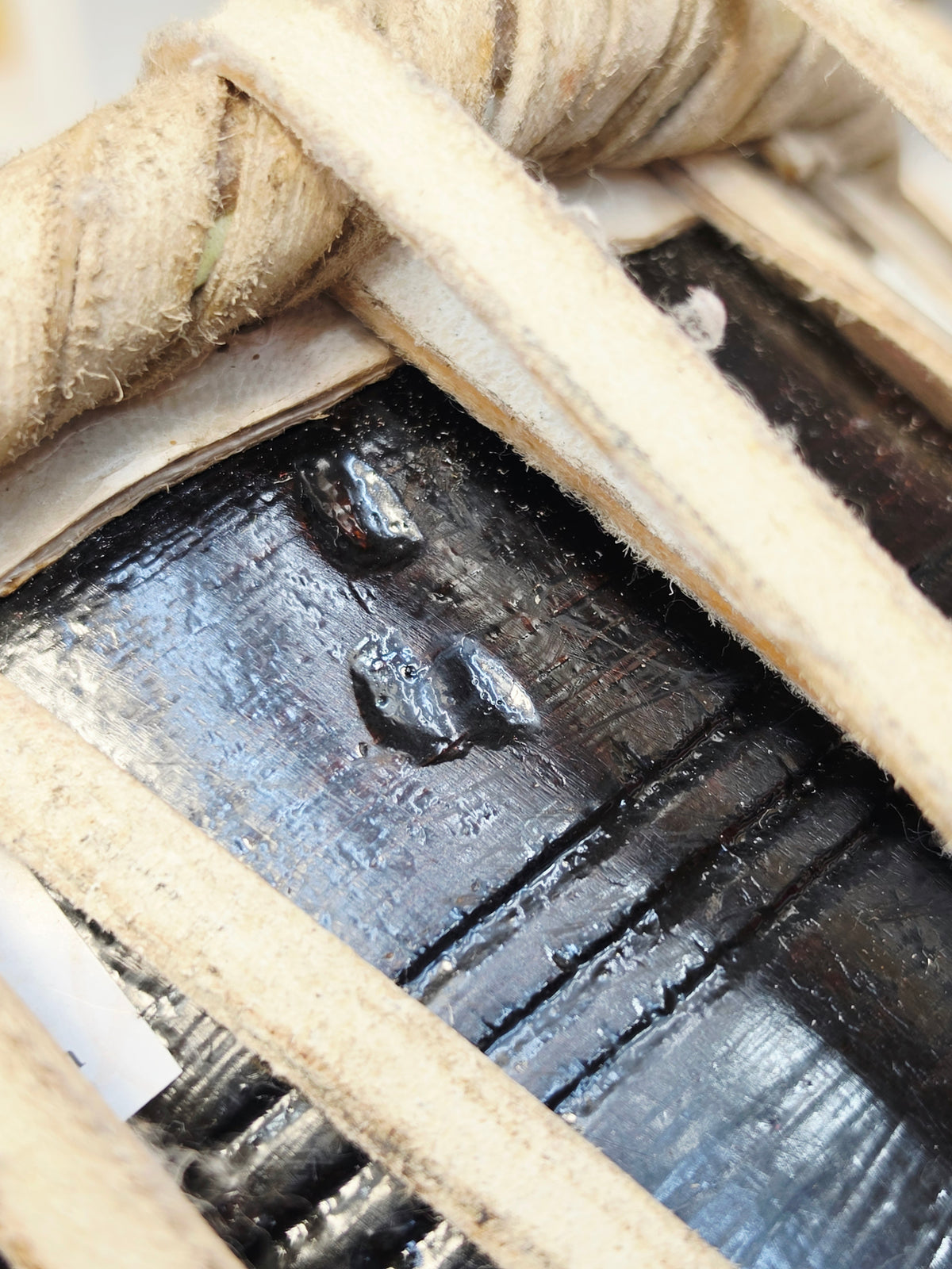Kaaldhwani Heritage | Custom Traditional Black Sheesham Dhamma for Pascal