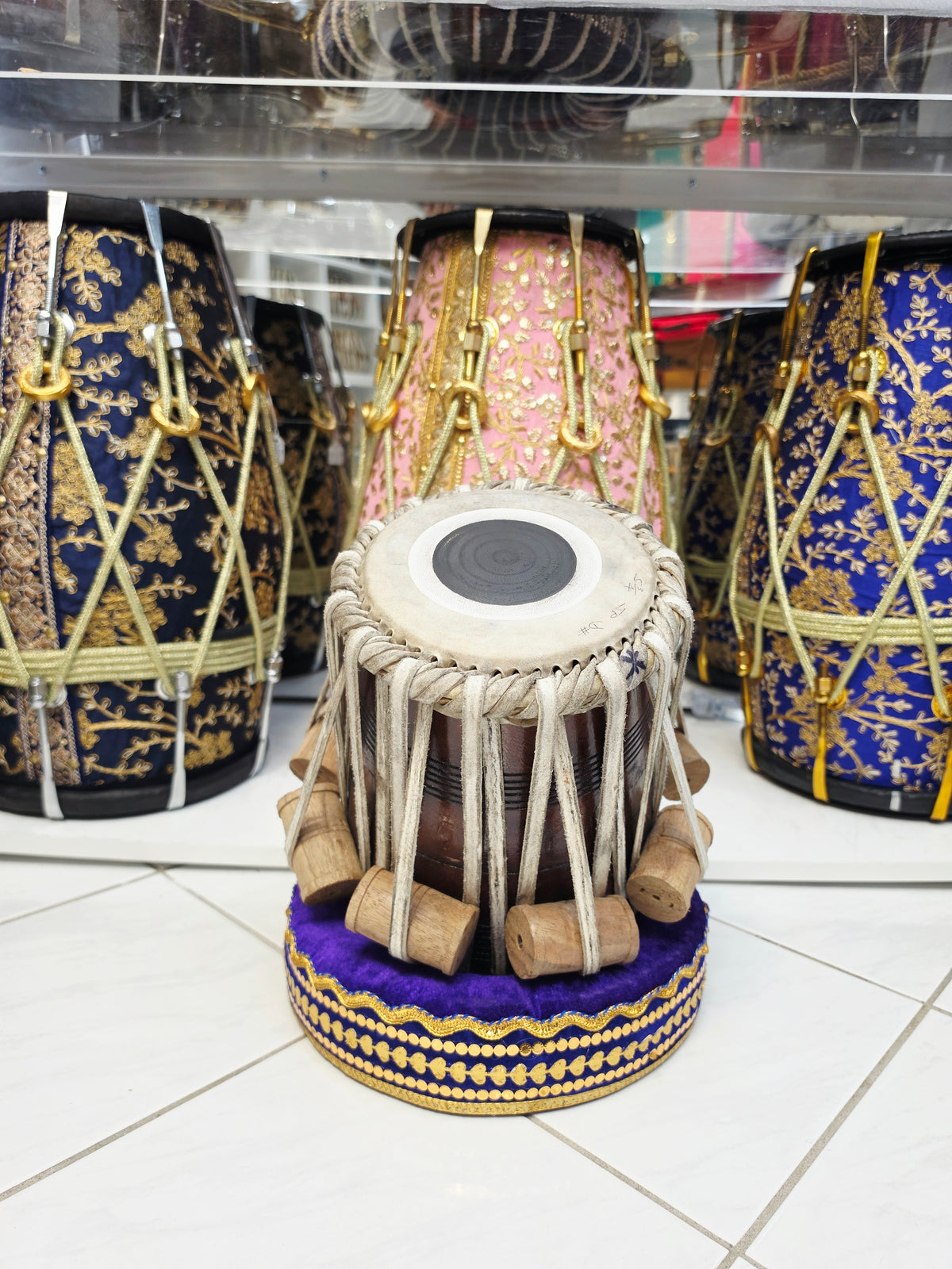 Svaranjali Classic | 5.75" D# Red Sheesham Concert Tabla Dayan *Minor Cosmetic Blemishes + Exceptional Tone + Barely Noticeable Hissing