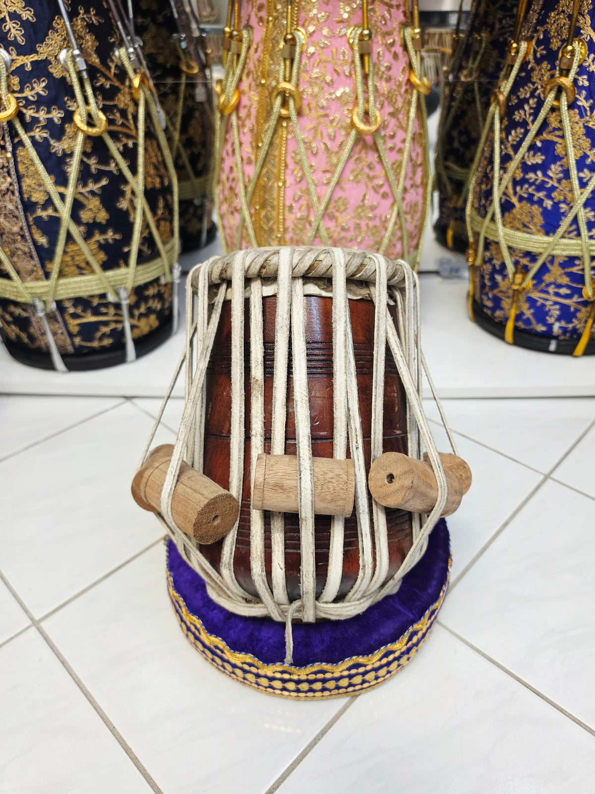 Svaranjali Classic | 5.75" D# Red Sheesham Concert Tabla Dayan *Minor Cosmetic Blemishes + Exceptional Tone + Barely Noticeable Hissing
