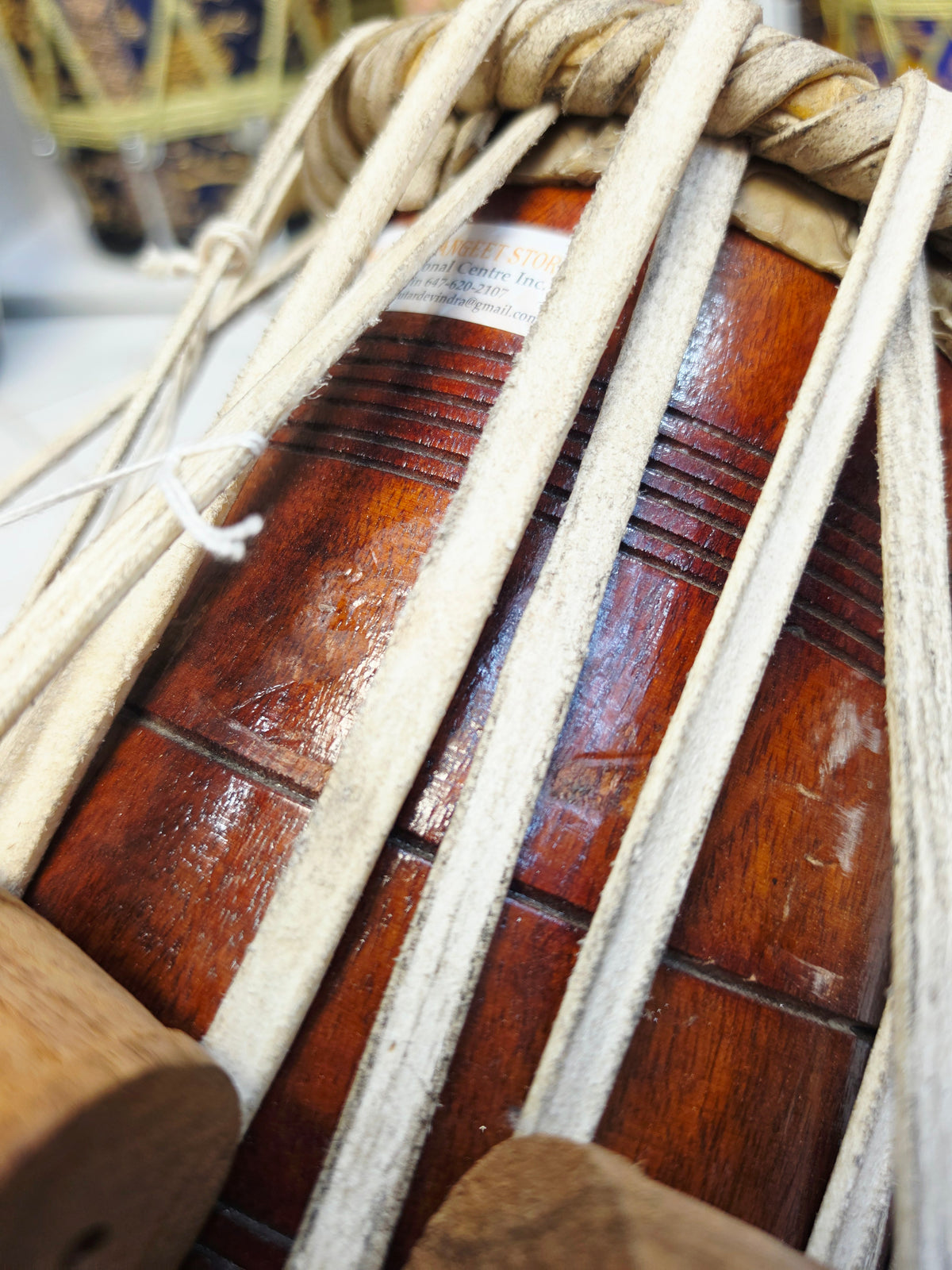 Svaranjali Classic | 5.75" D# Red Sheesham Concert Tabla Dayan *Minor Cosmetic Blemishes + Exceptional Tone + Barely Noticeable Hissing