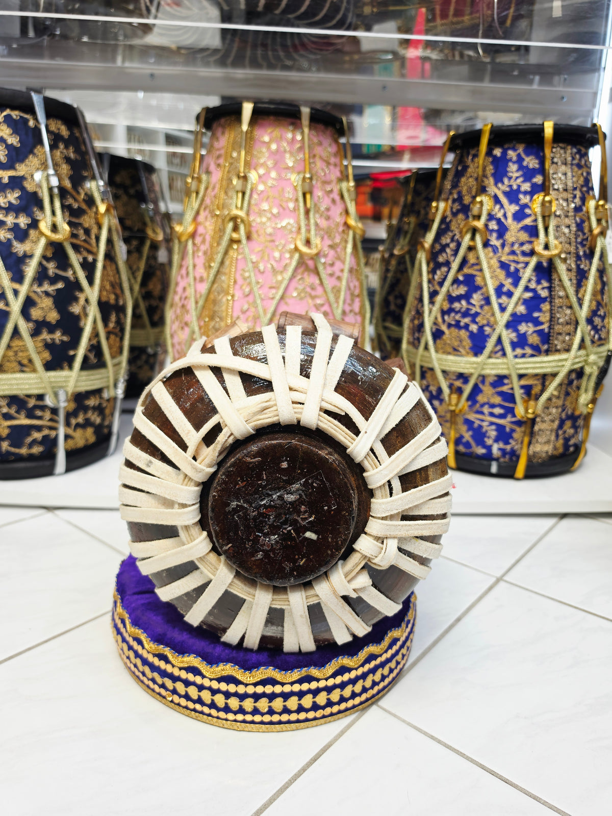 Naadjyoti Elite | 5.5" E/F Iqbal Pro Heavyweight Large Black Sheesham Tabla Dayan *Minor Cosmetic Blemishes + Barely Noticeable Buzzing