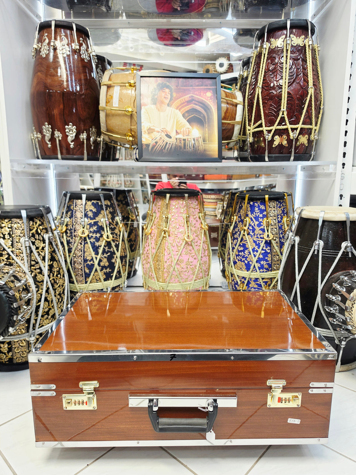 Amrit Professional Traveller™ 42-Key 2 Reed Harmonium – Minor Cosmetic Defects