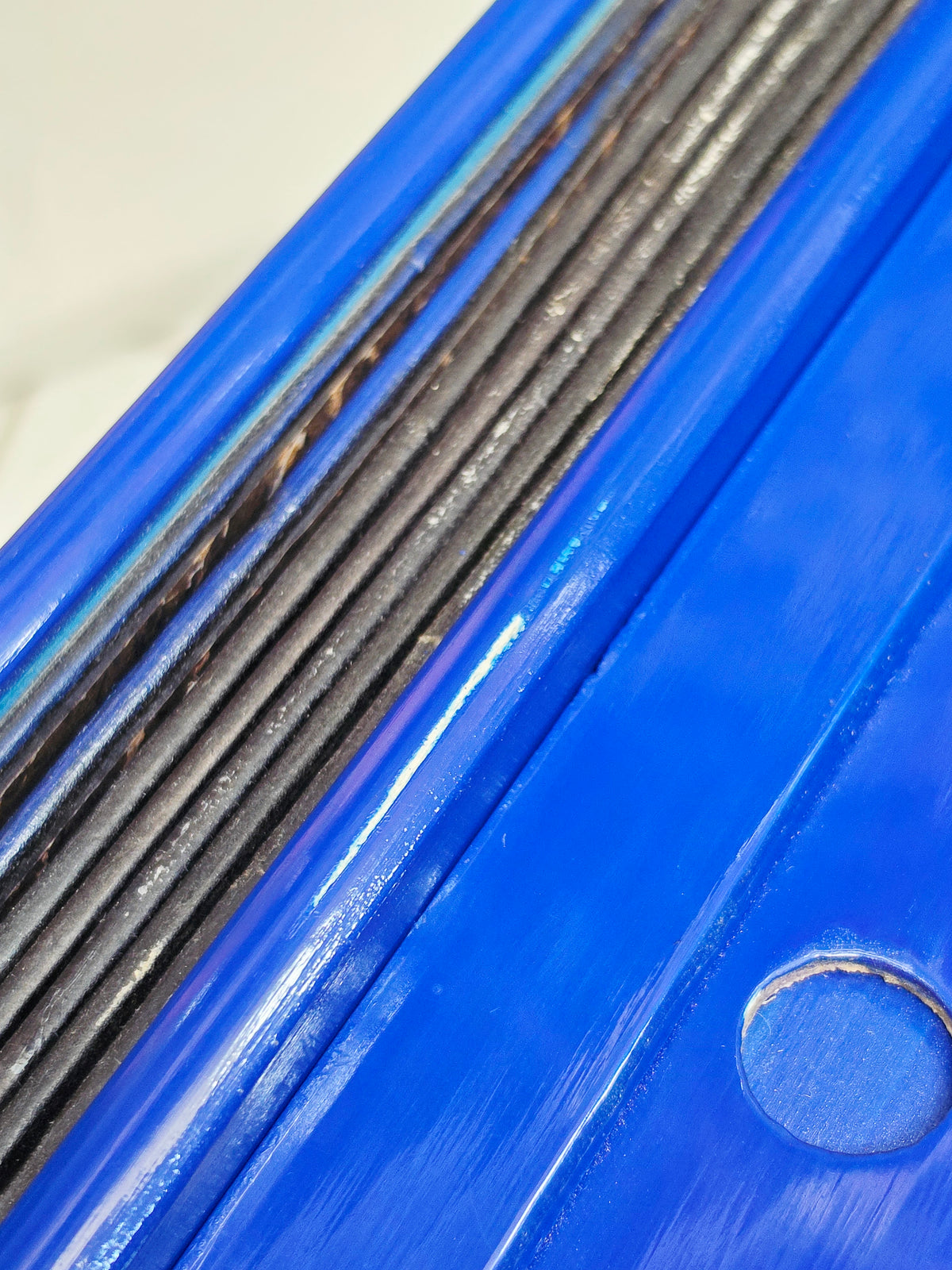 BLUE NOVA — 39-Key Semi-Pro Harmonium with Coupler * Cosmetic Blemishes (Cosmetic Crack on Cover)