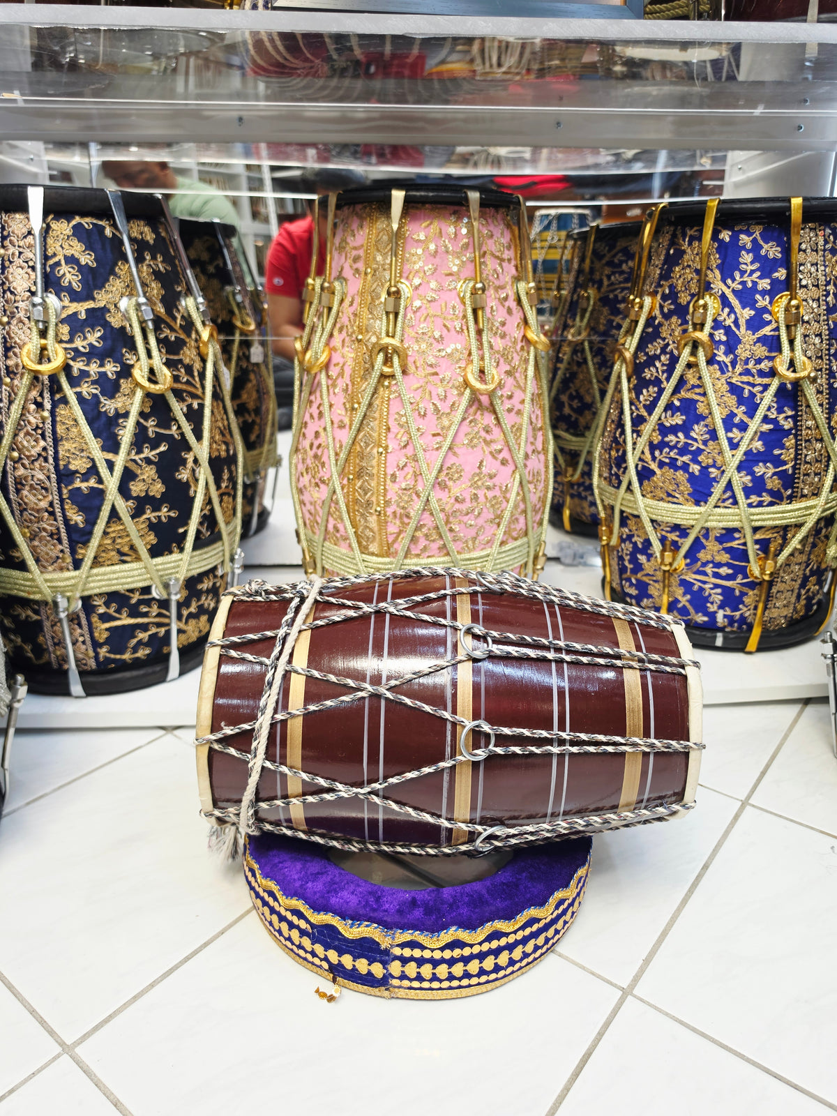 Brown Toddler Dholak (Ages 1-3) *Cosmetic Defects