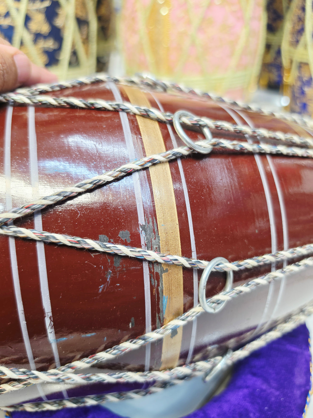 Brown Toddler Dholak (Ages 1-3) *Cosmetic Defects
