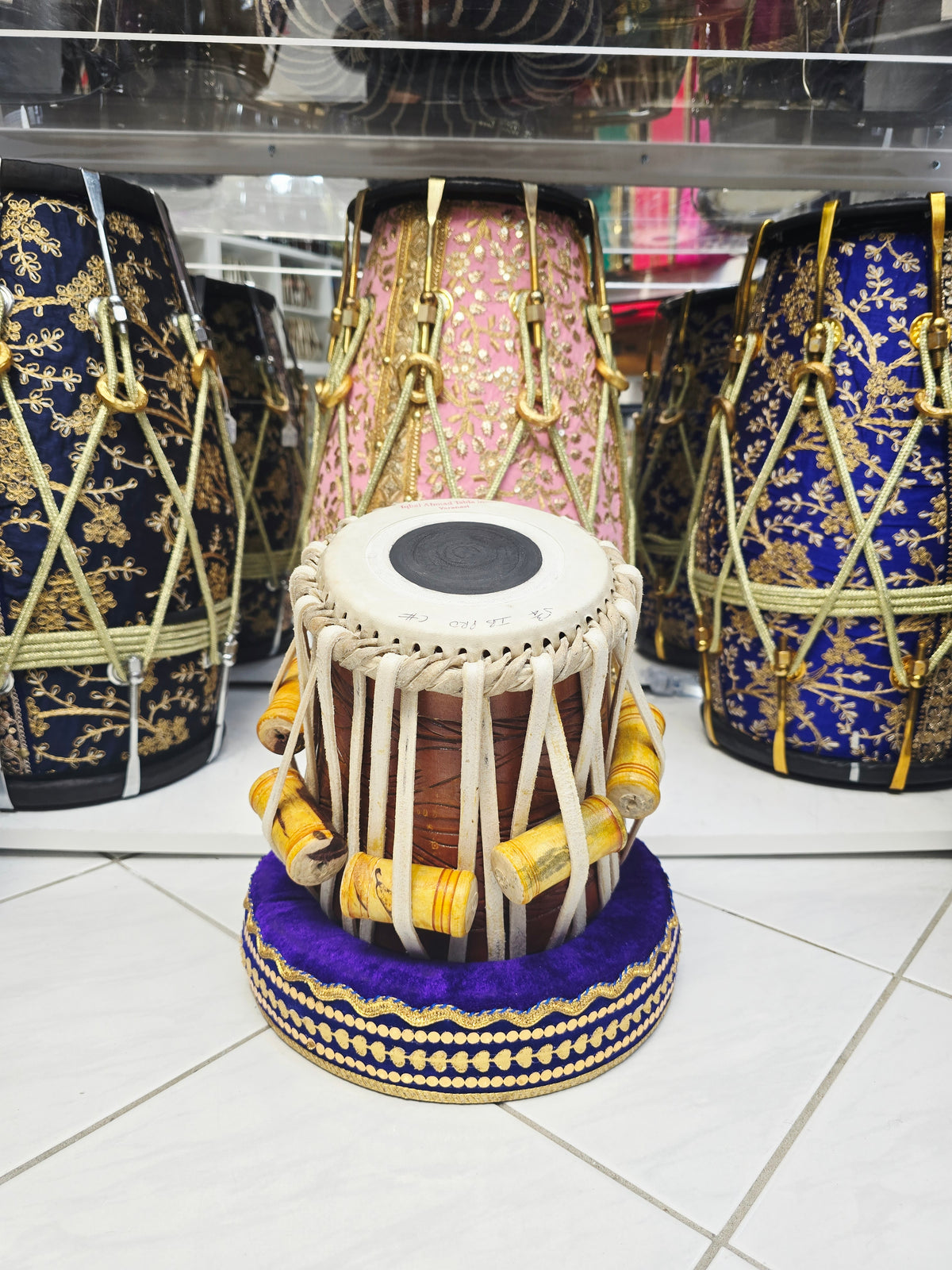 NaadVriksha Elite | 5.75" C# Iqbal Pro Mahogany Tabla Dayan *Minor Cosmetic External crack + Slight Vibrating Sound