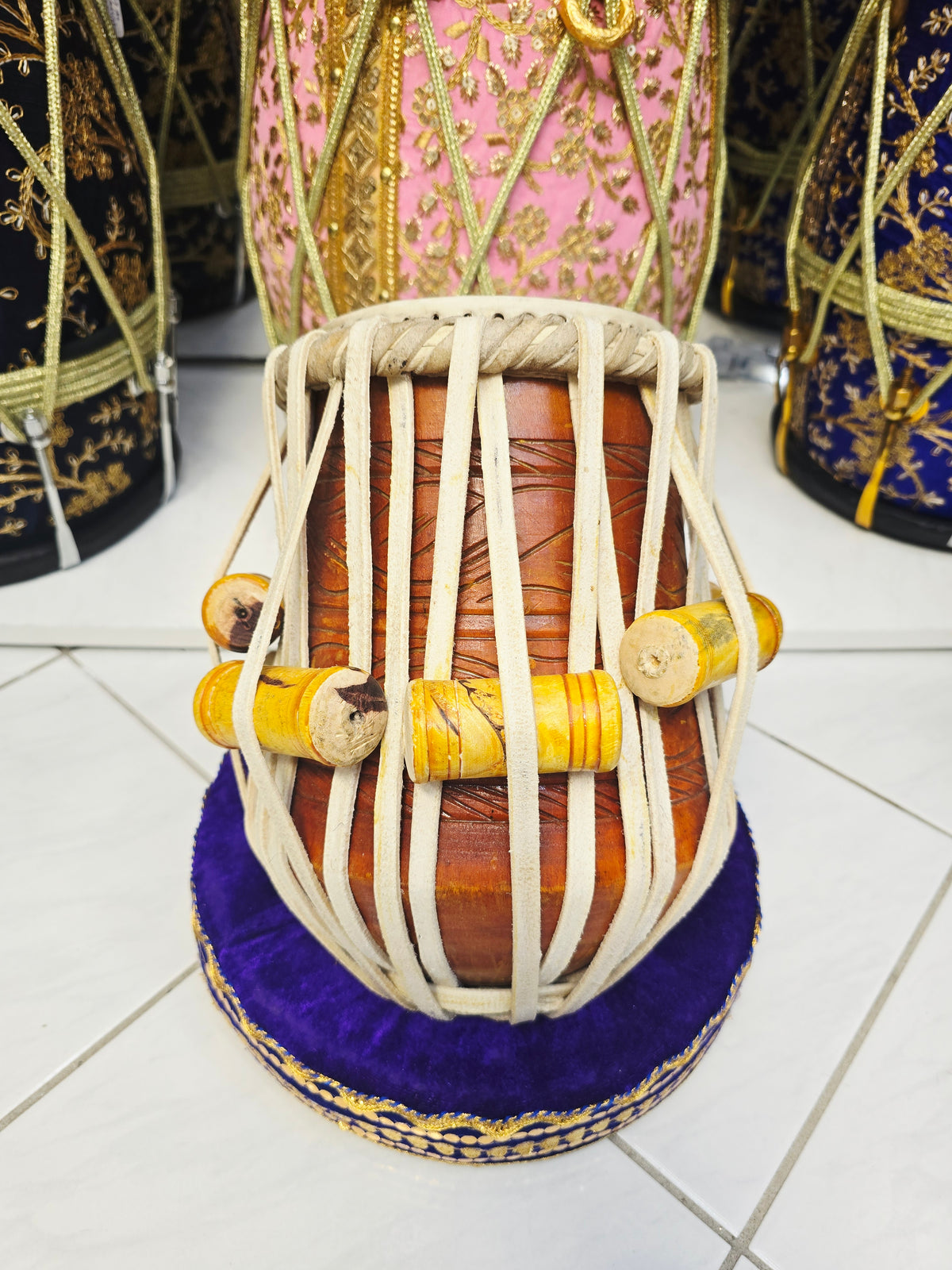 NaadVriksha Elite | 5.75" C# Iqbal Pro Mahogany Tabla Dayan *Minor Cosmetic External crack + Slight Vibrating Sound