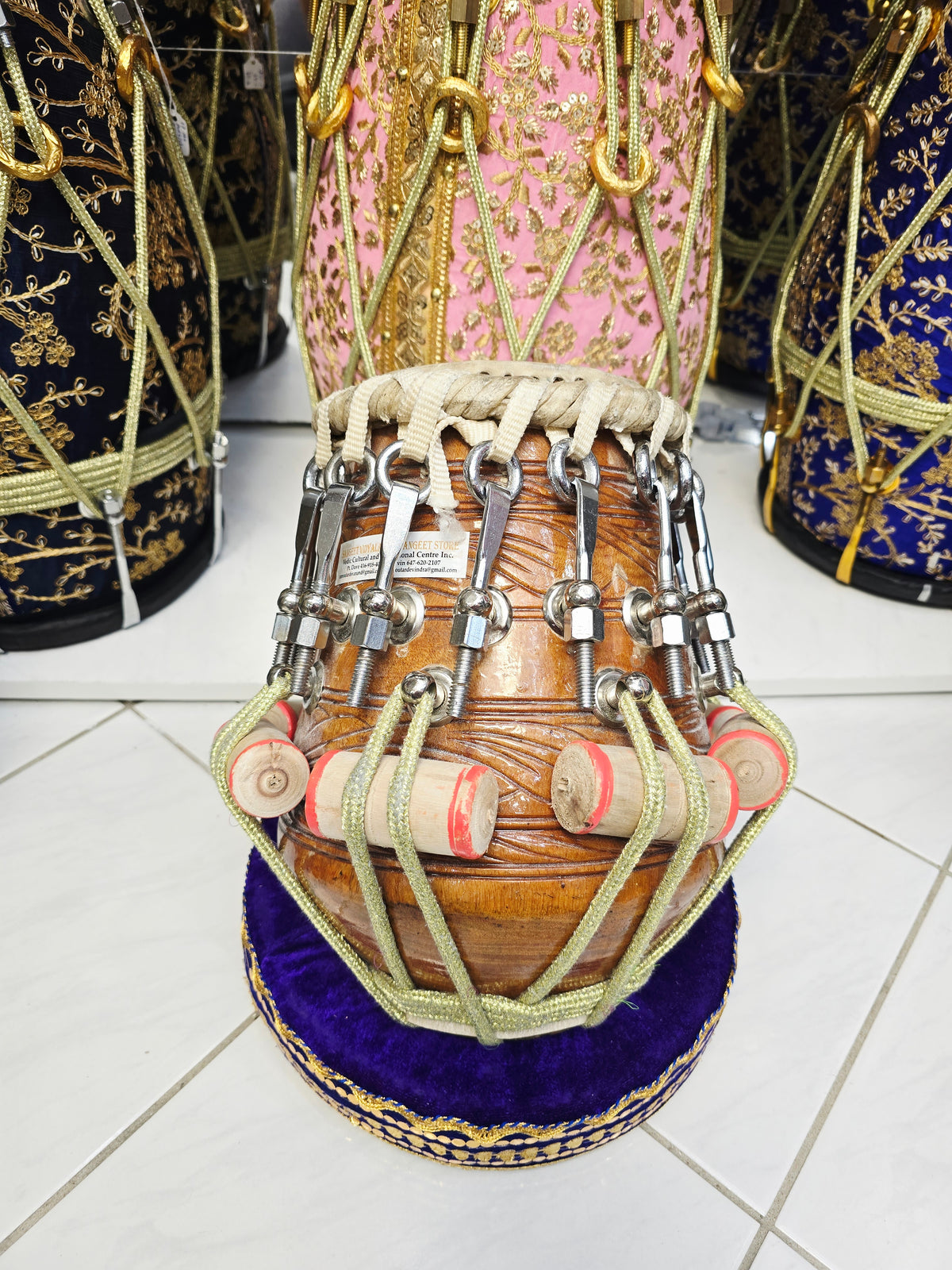 Svaragni Precision | 5.5" F/F# Preowned Iqbal Bolted Mahogany Dayan *Minor Cosmetic Blemishes
