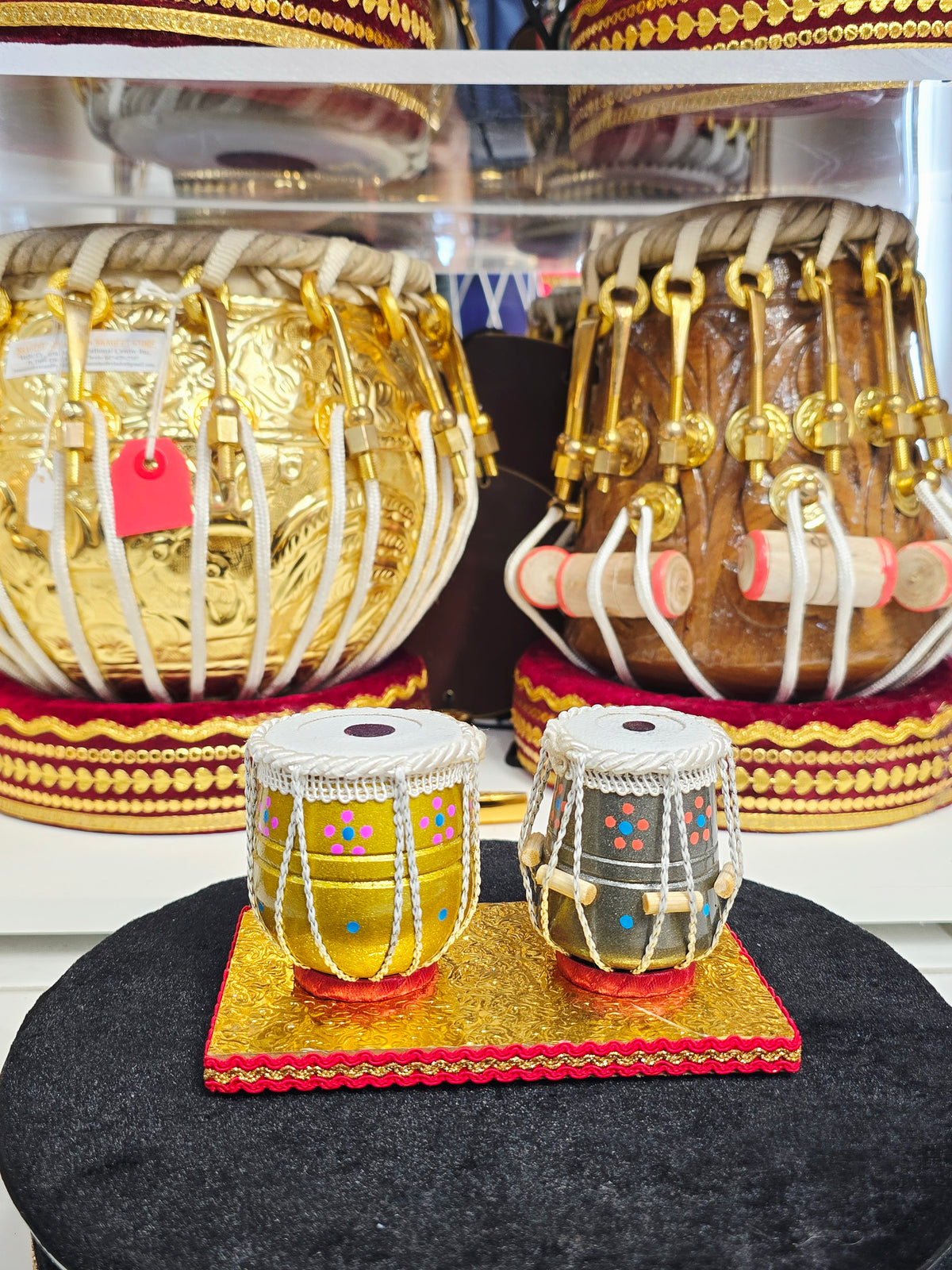 Sur Naad | Handcrafted Mini Decorative Tabla Set