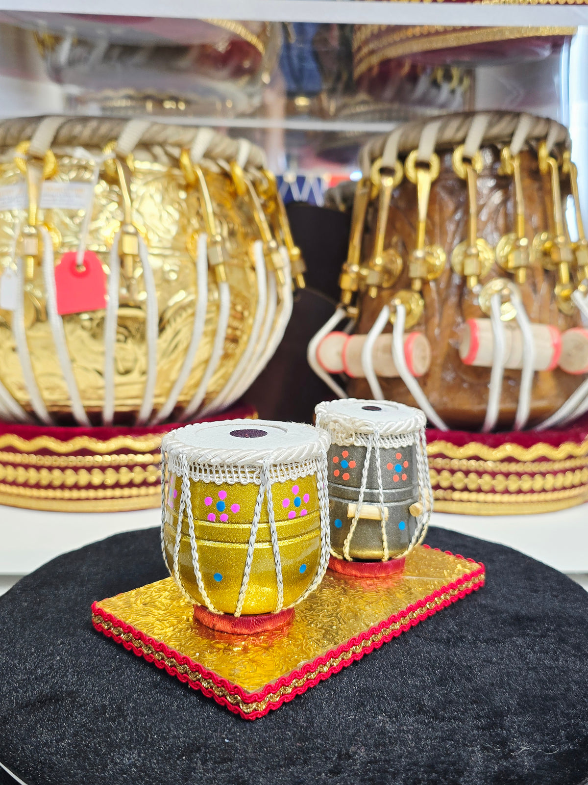 Sur Naad | Handcrafted Mini Decorative Tabla Set