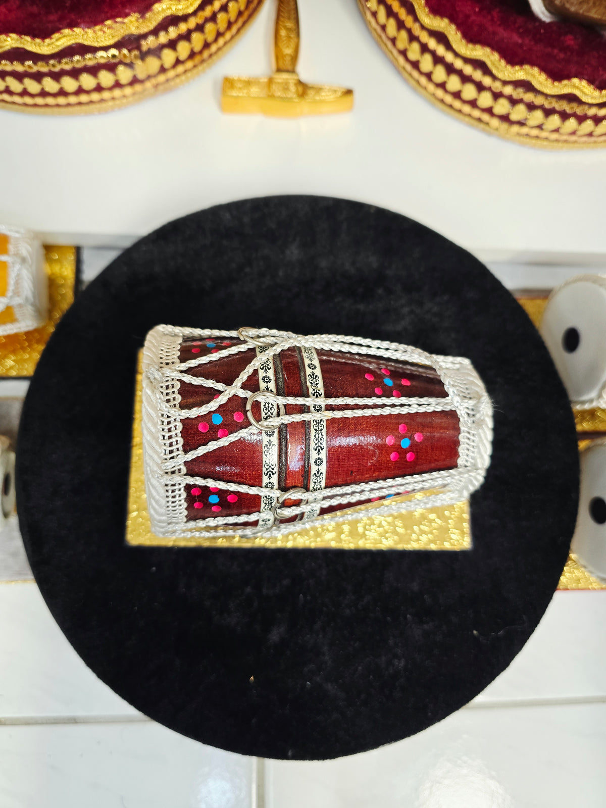 Naad Ratna | Handcrafted Miniature Decorative Dholak