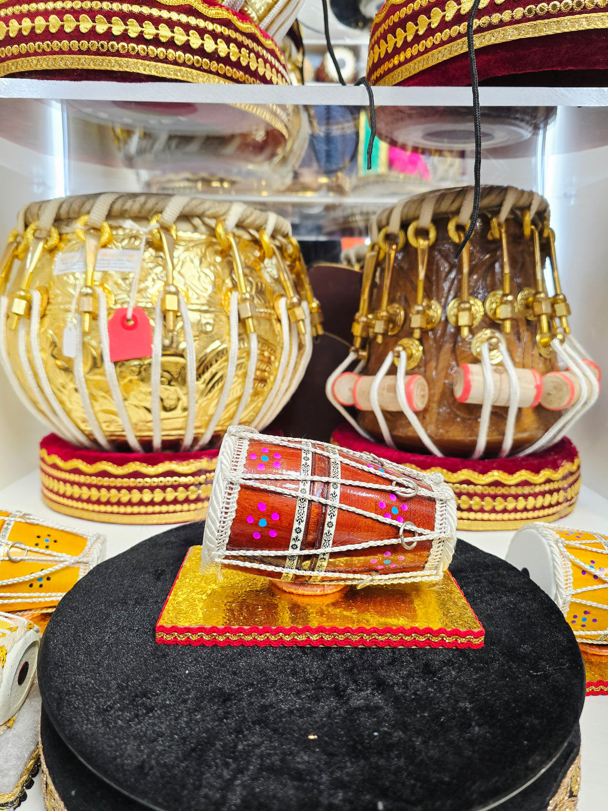 Swar Jyoti | Handcrafted Miniature Decorative Dholak