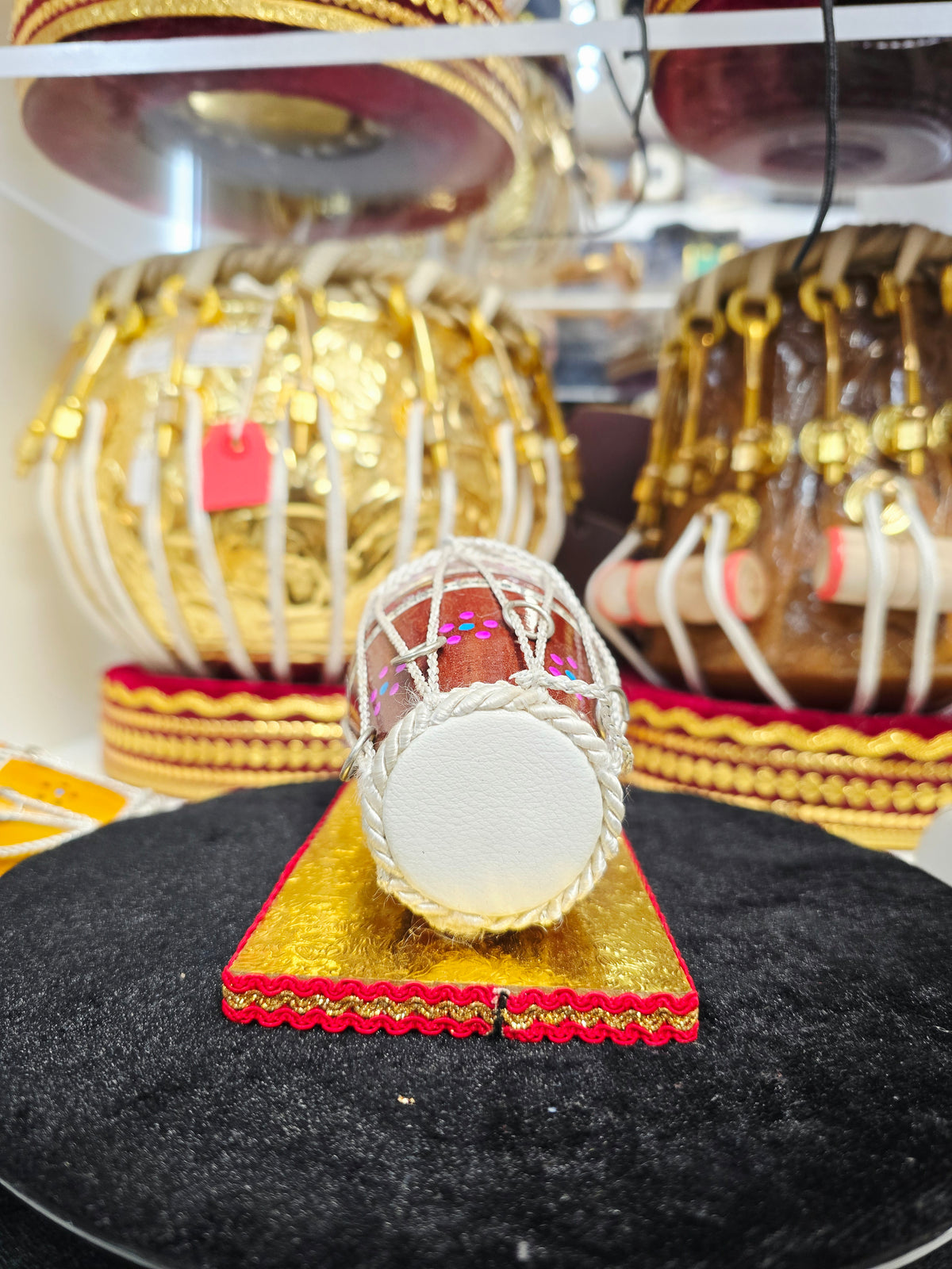 Swar Jyoti | Handcrafted Miniature Decorative Dholak