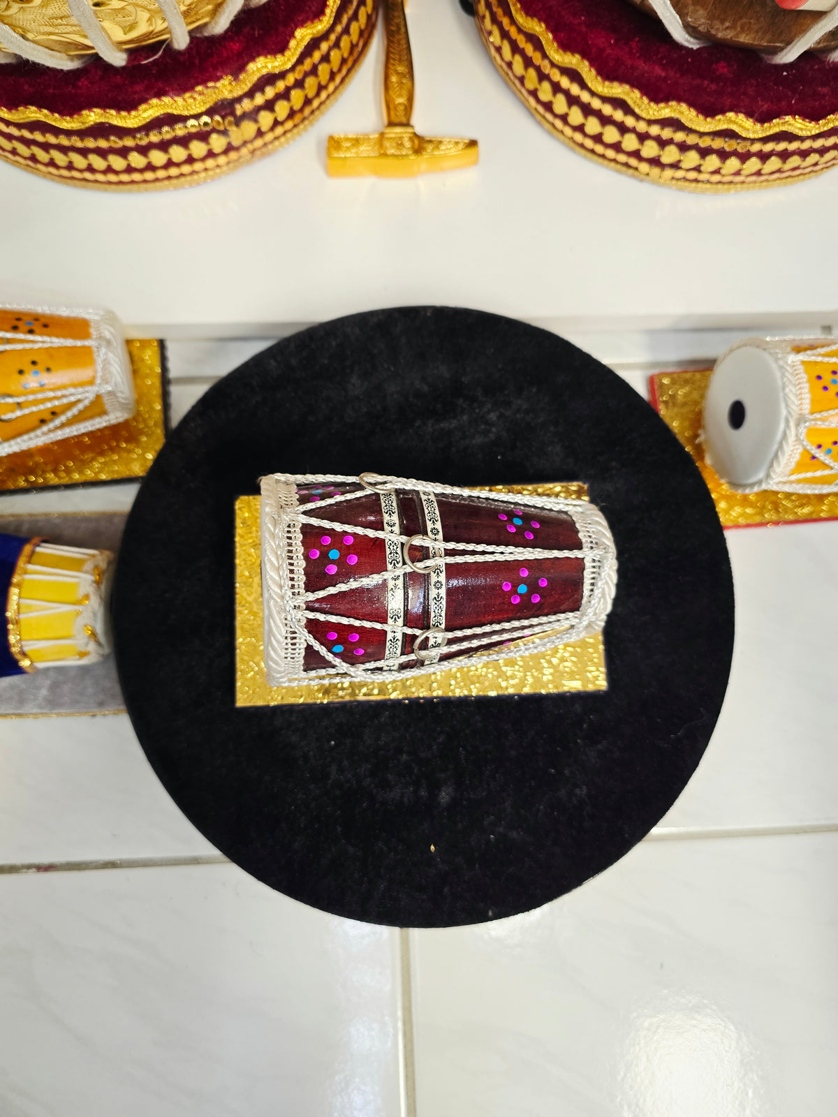 Naad Vriksha | Handcrafted Miniature Decorative Dholak