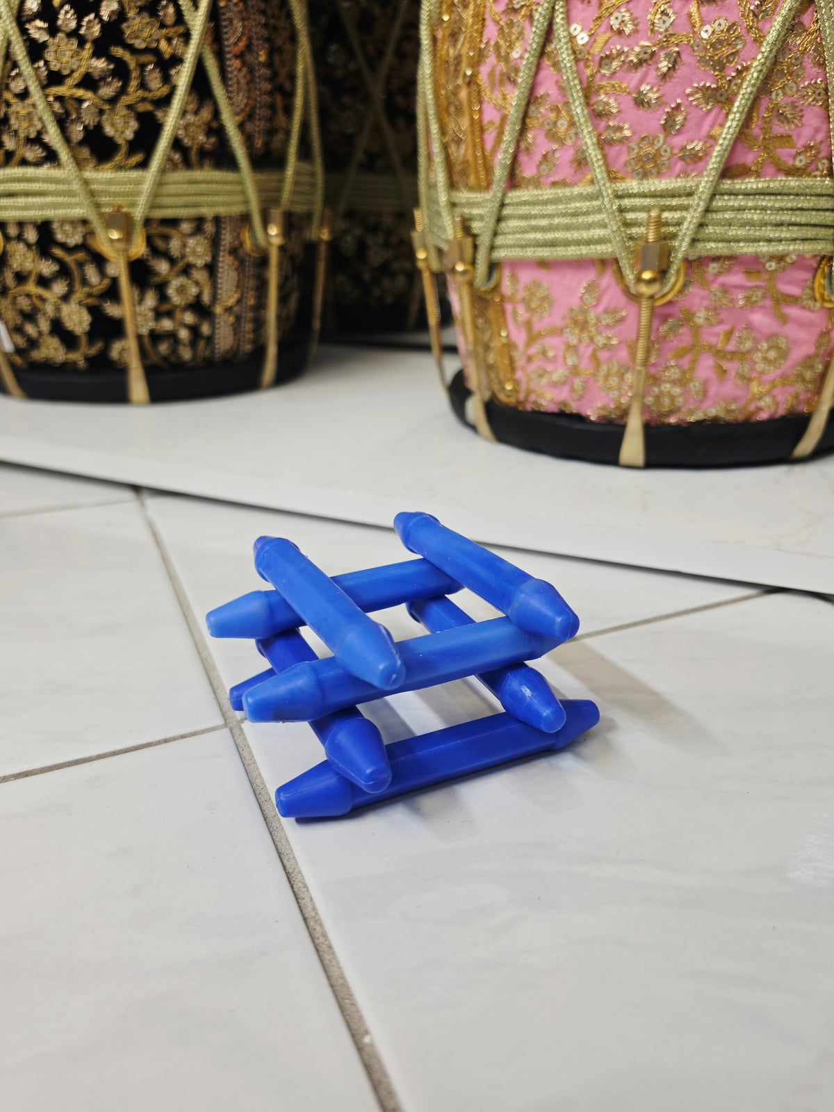 Blue Fiberglass Bayan Ghattas (8-piece set)