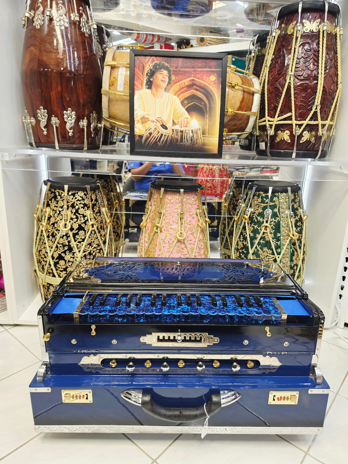Neel Ratna | Economy Premium 3 Reed BMF 9 Scale Changer Harmonium *Minor Cosmetic Blemishes