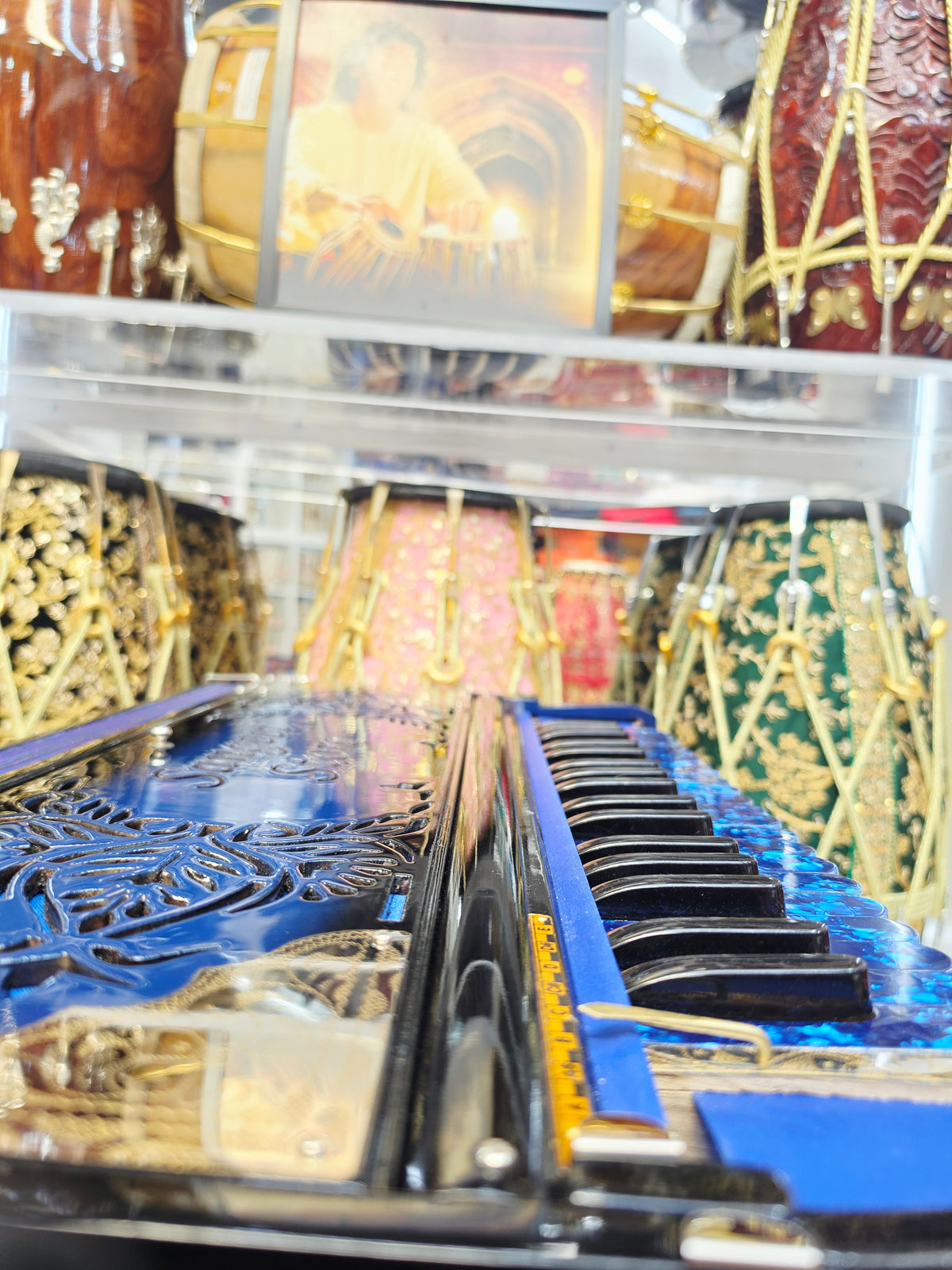 Neel Ratna | Economy Premium 3 Reed BMF 9 Scale Changer Harmonium *Minor Cosmetic Blemishes