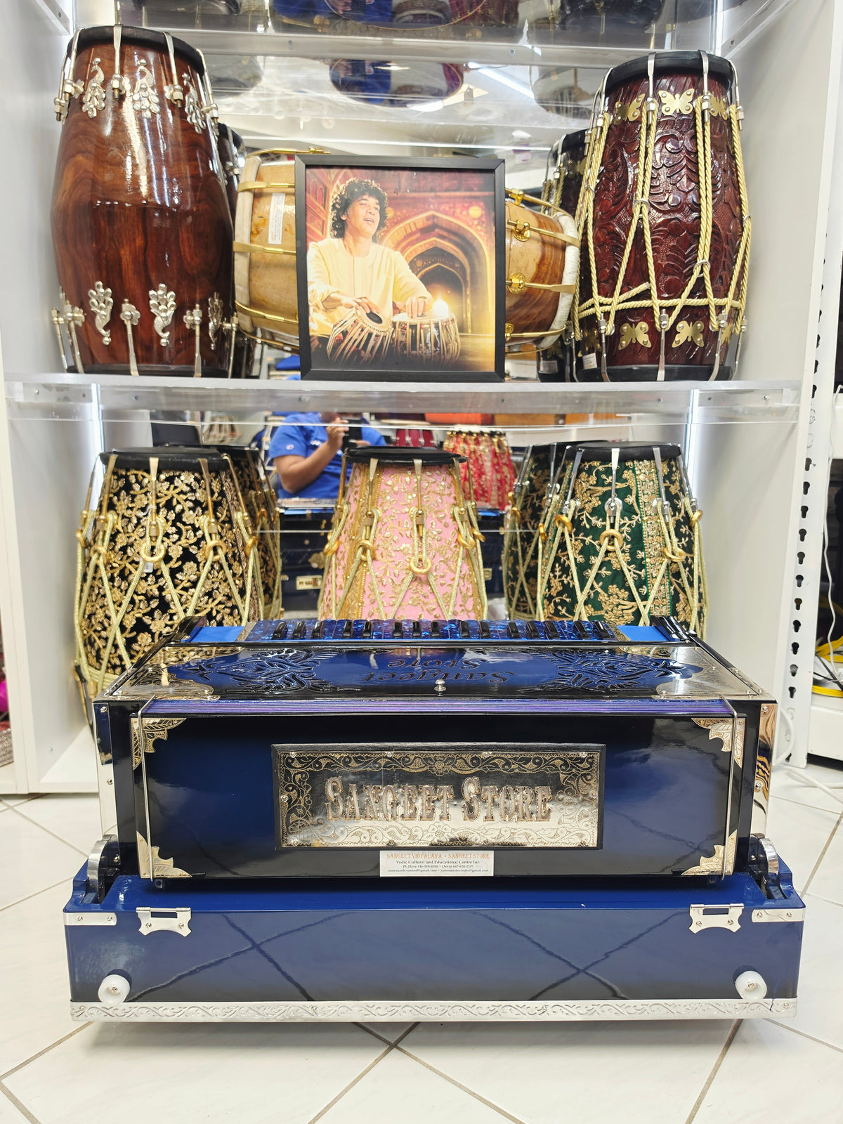 Neel Ratna | Economy Premium 3 Reed BMF 9 Scale Changer Harmonium *Minor Cosmetic Blemishes