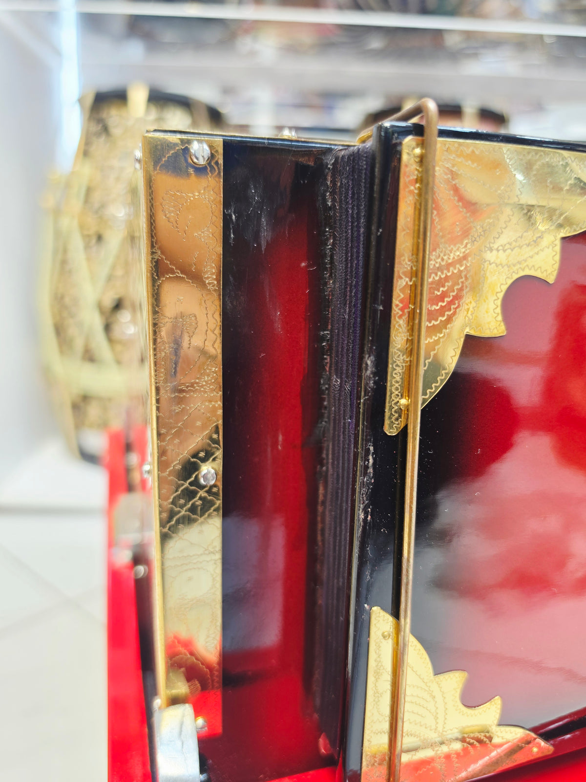 Crimson Darbar | Premium 3 Reed BMF 9 Scale Changer Harmonium *Minor Cosmetic Blemishes *Exceptional Tone