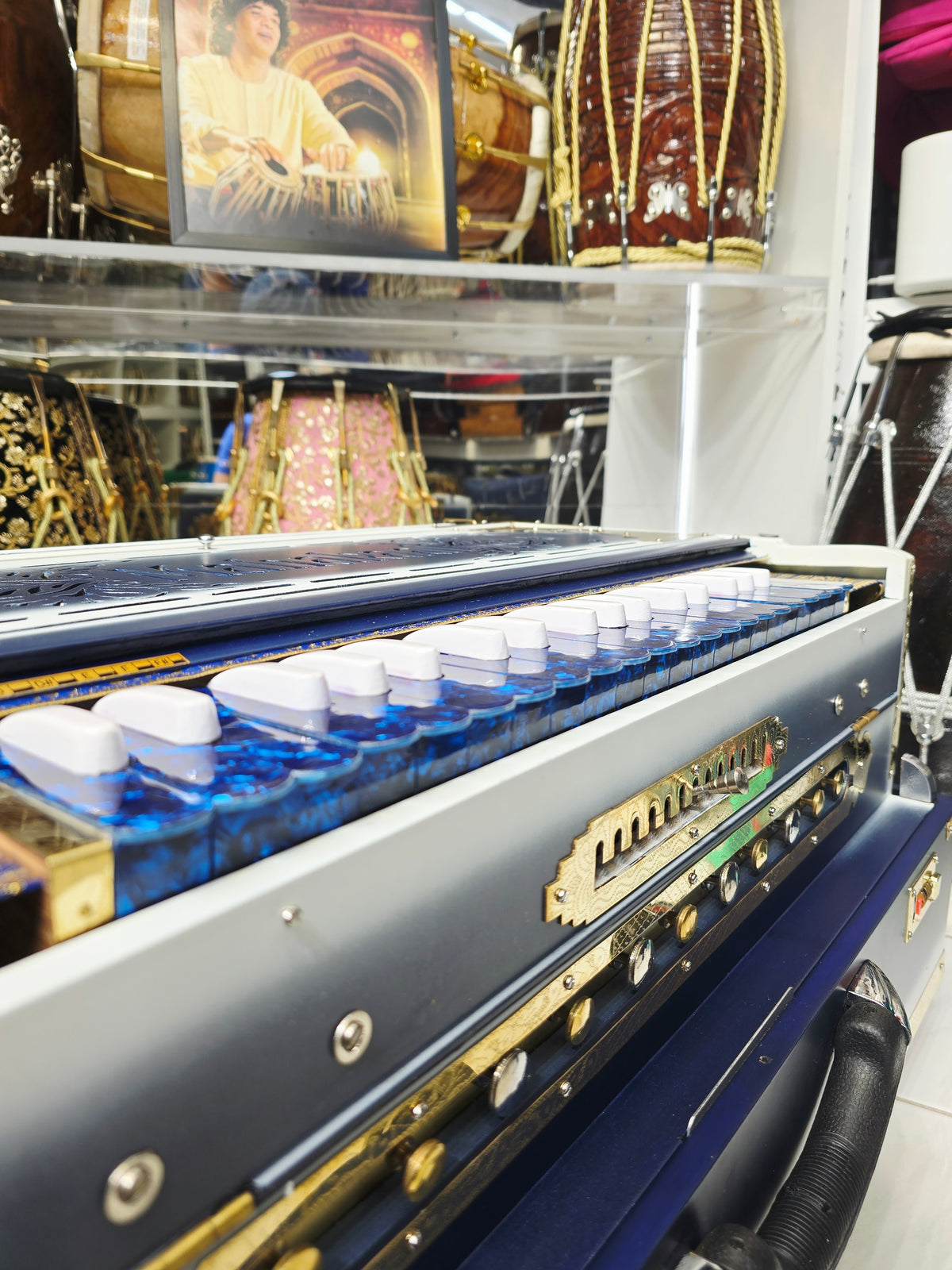 Pt. Avinash's Custom Harmonium Build