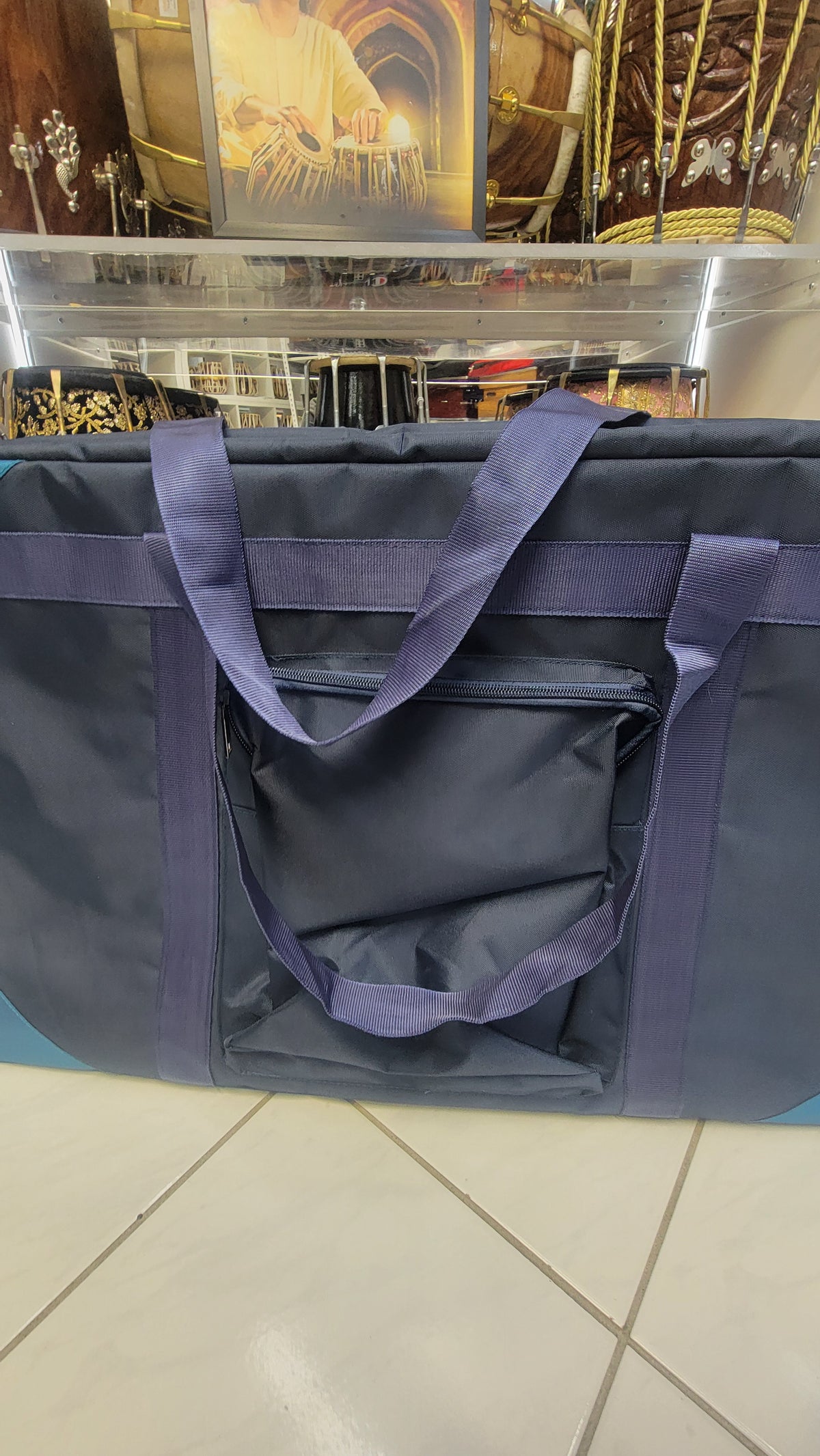 Blue Scale Changer Harmonium Bag (27 X 17½ X 8)