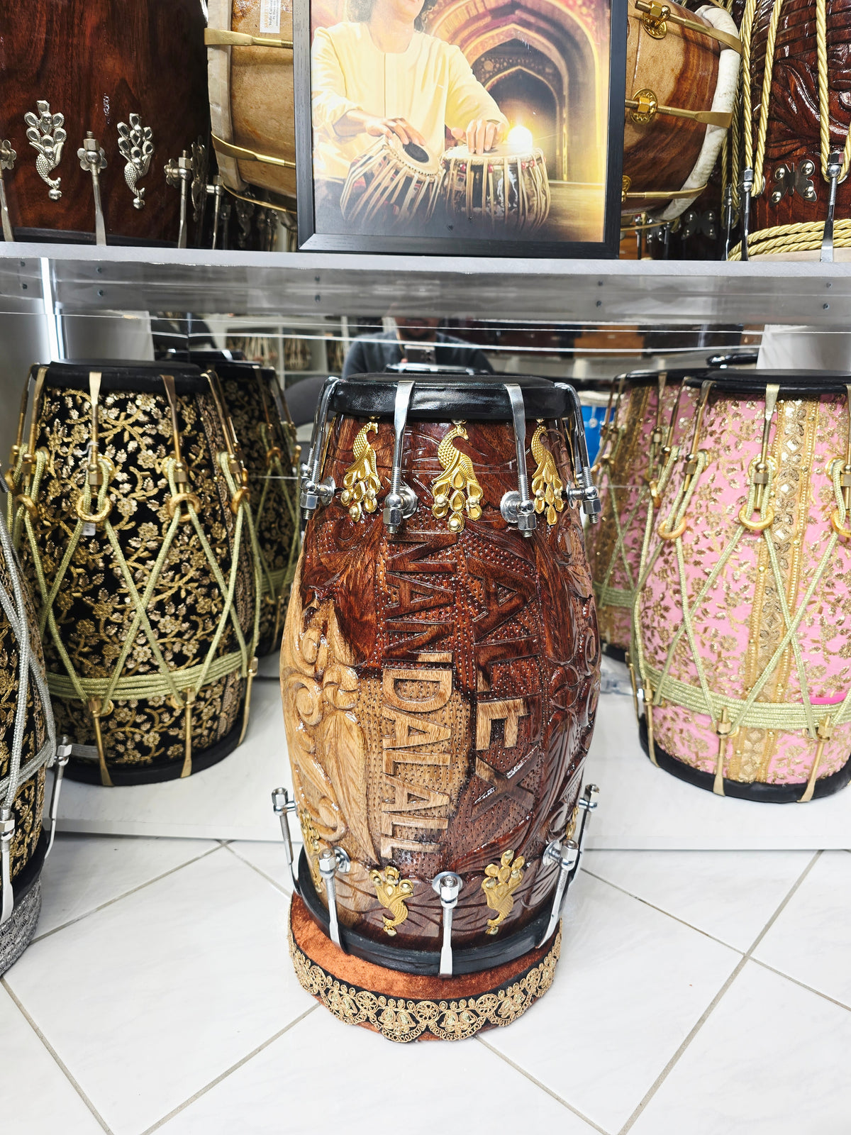 Maharaja Legacy Custom Chetram Dholak – Crafted for Alex Nandalall *Exceptional Tone