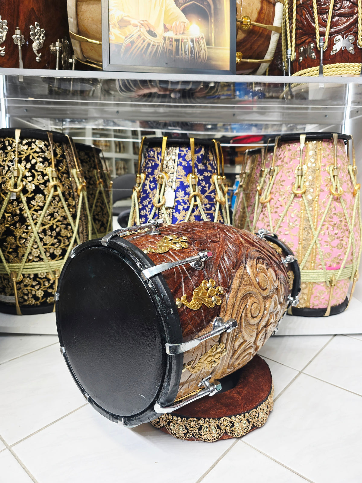 Maharaja Legacy Custom Chetram Dholak – Crafted for Alex Nandalall *Exceptional Tone