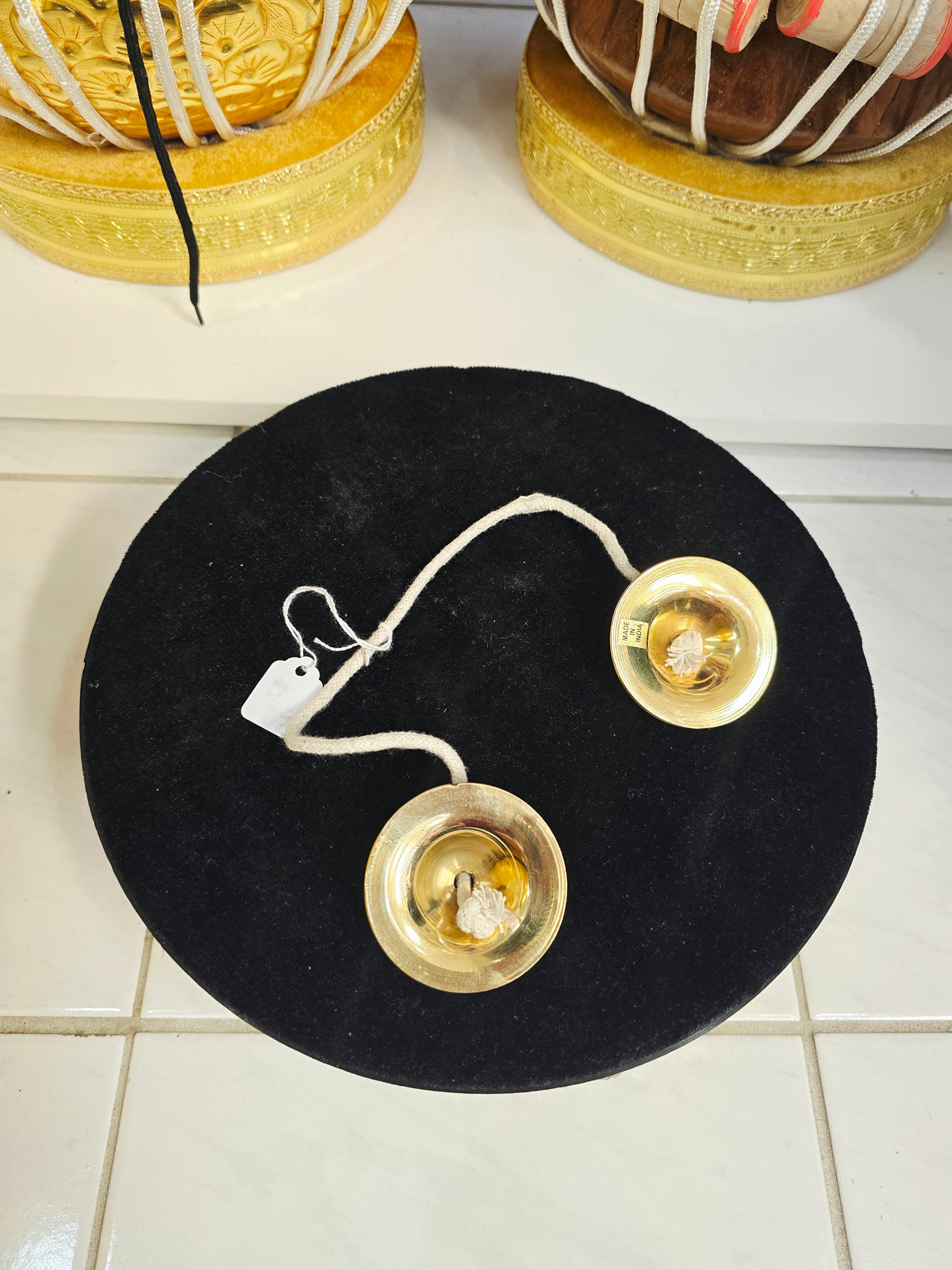 Surya Naad Small Plain Brass Majheera