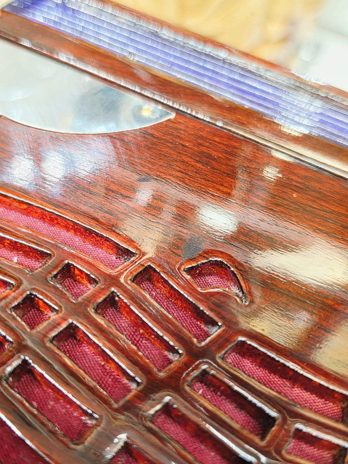 Pakrashi Royal Burgundy - 3 Reed 9 Changer * Very Minor Cosmetic Blemishes