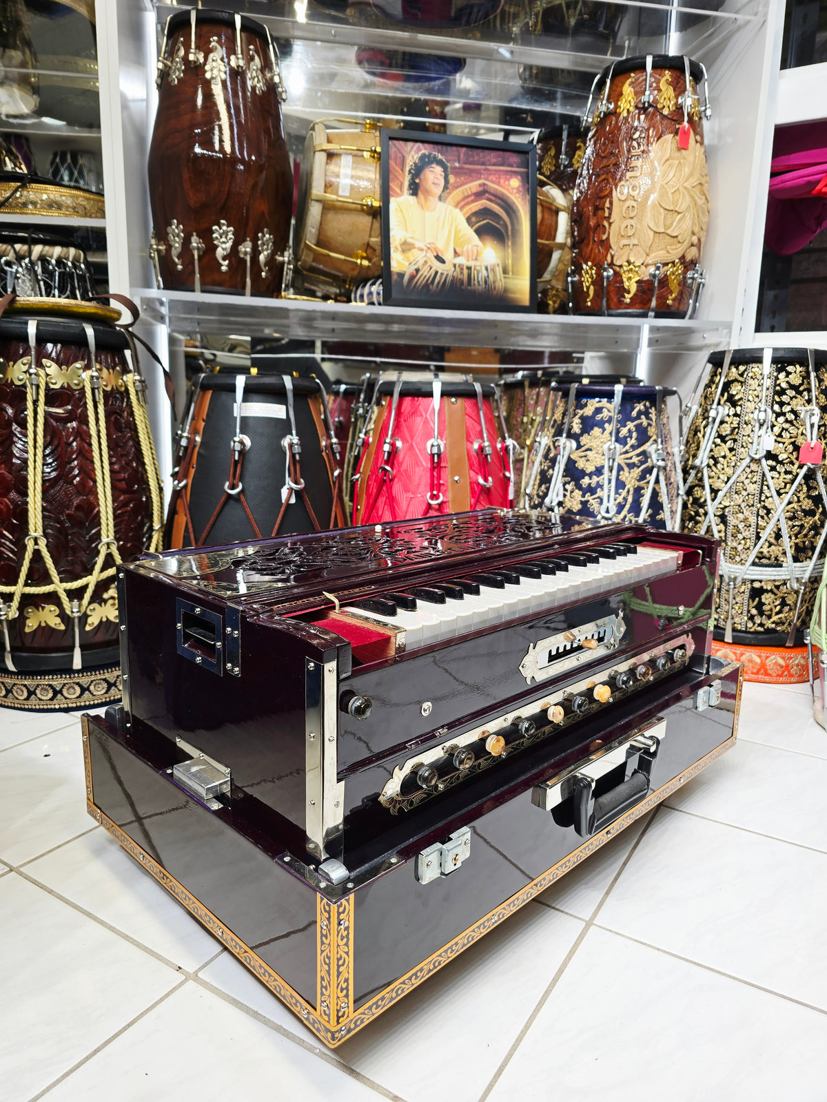Shahi Sur Mahal – Authentic Paul & Co. 9-Scale Changer Harmonium *Minor Cosmetic Blemishes