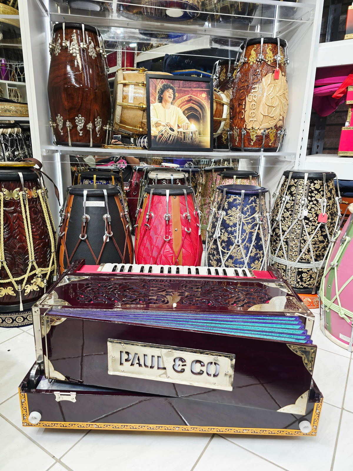 Shahi Sur Mahal – Authentic Paul & Co. 9-Scale Changer Harmonium *Minor Cosmetic Blemishes