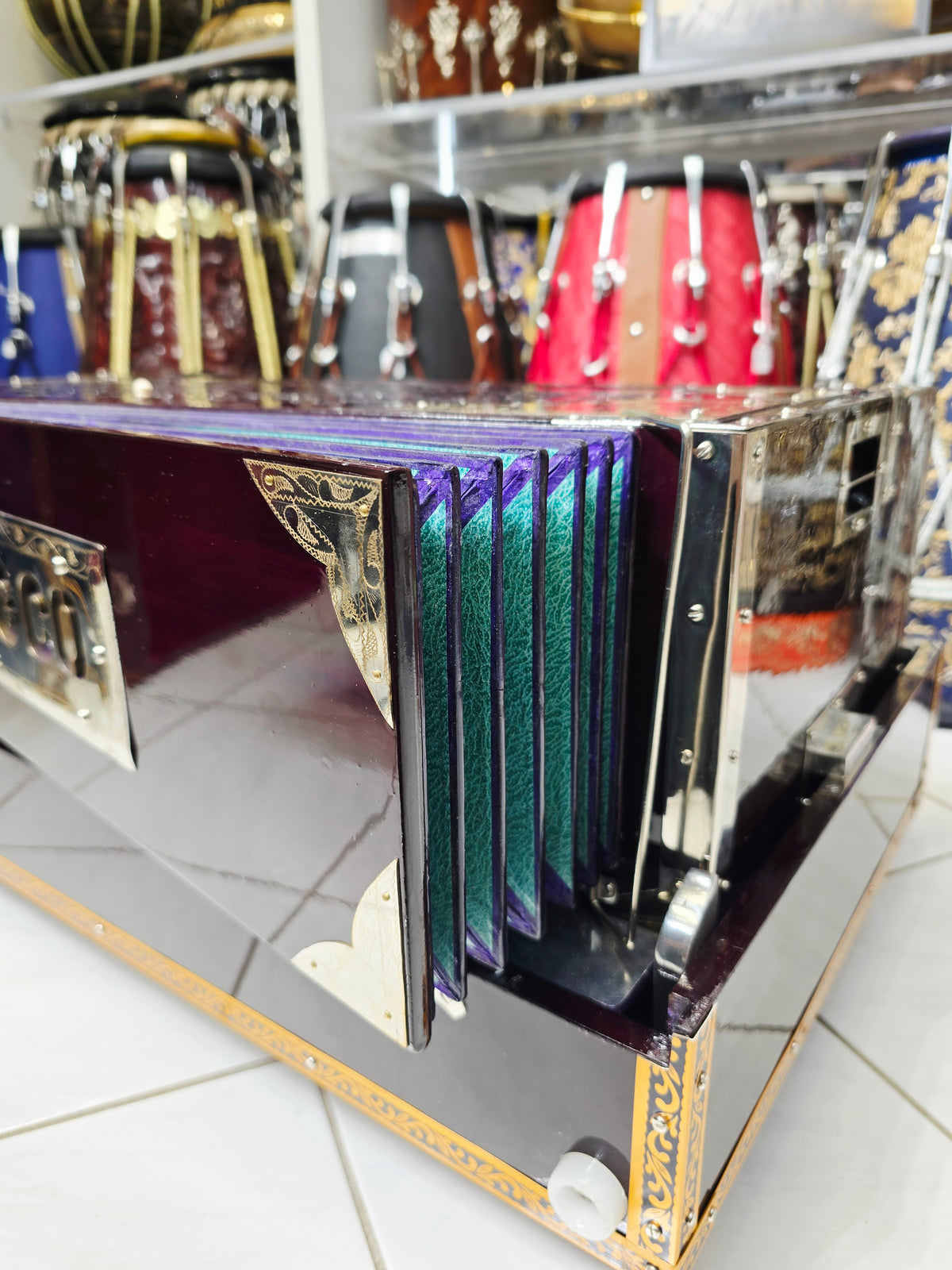 Shahi Sur Mahal – Authentic Paul & Co. 9-Scale Changer Harmonium *Minor Cosmetic Blemishes