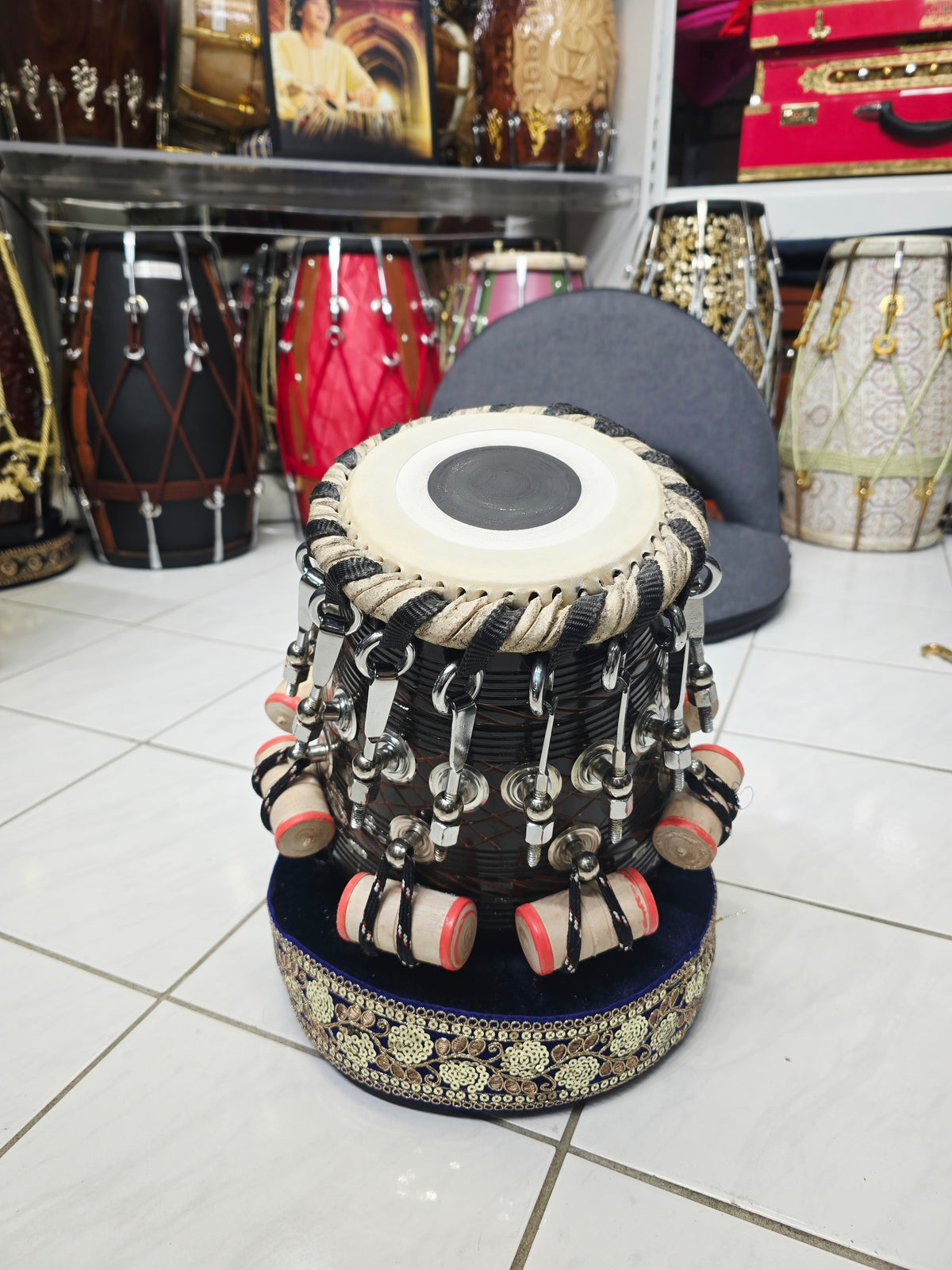 Fireborn ⅝ Mahogany Bolted C# Tabla Dayan *Very Minor Cosmestic Blemishes