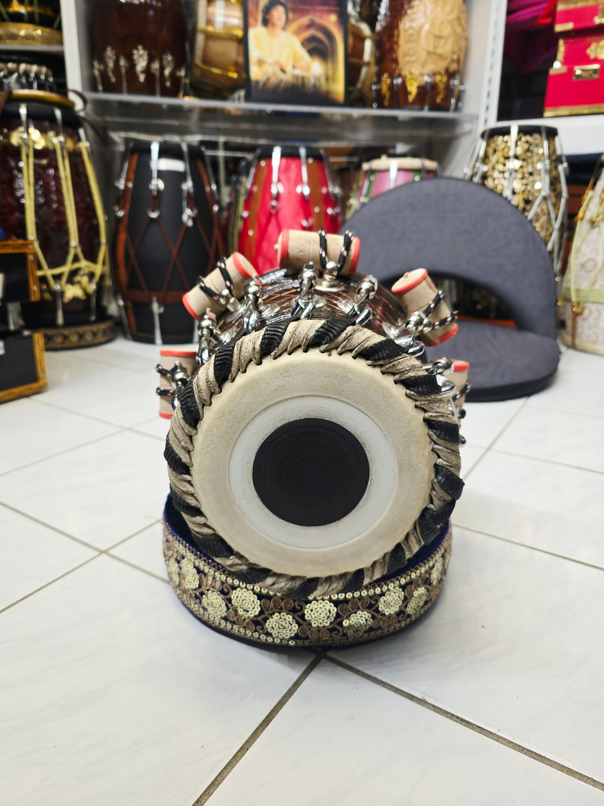 Fireborn ⅝ Mahogany Bolted C# Tabla Dayan *Very Minor Cosmestic Blemishes