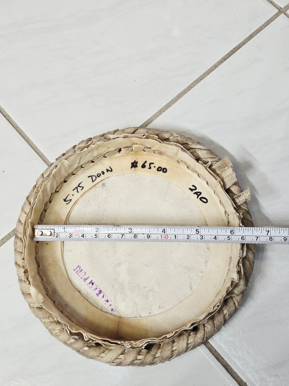 Loose 5.75"/ Tight 5⅞  Doon Skin *Minor Syaahi Flake
