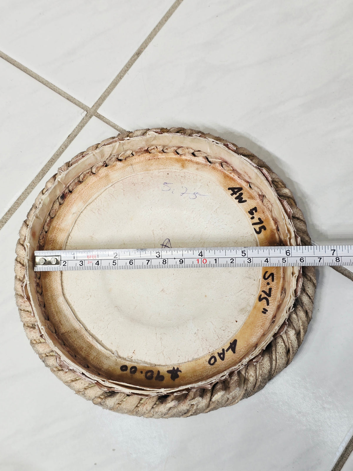5.75" Anwar Dayan Skin *Minor Cosmetic Syaahi Flakes