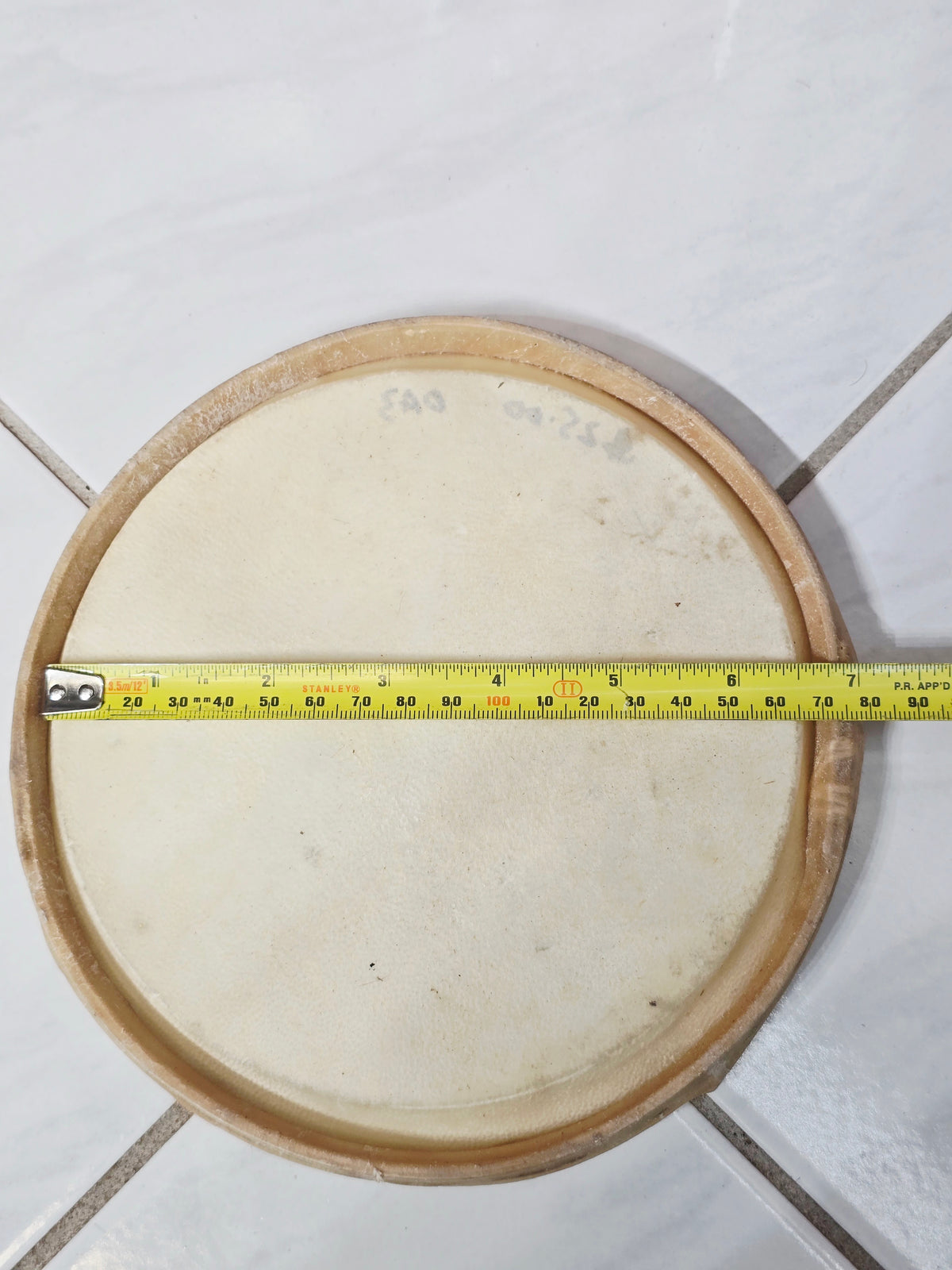6.5" Standard Dholak Treble Skin * Very Minor Cosmetic Blemishes (1)