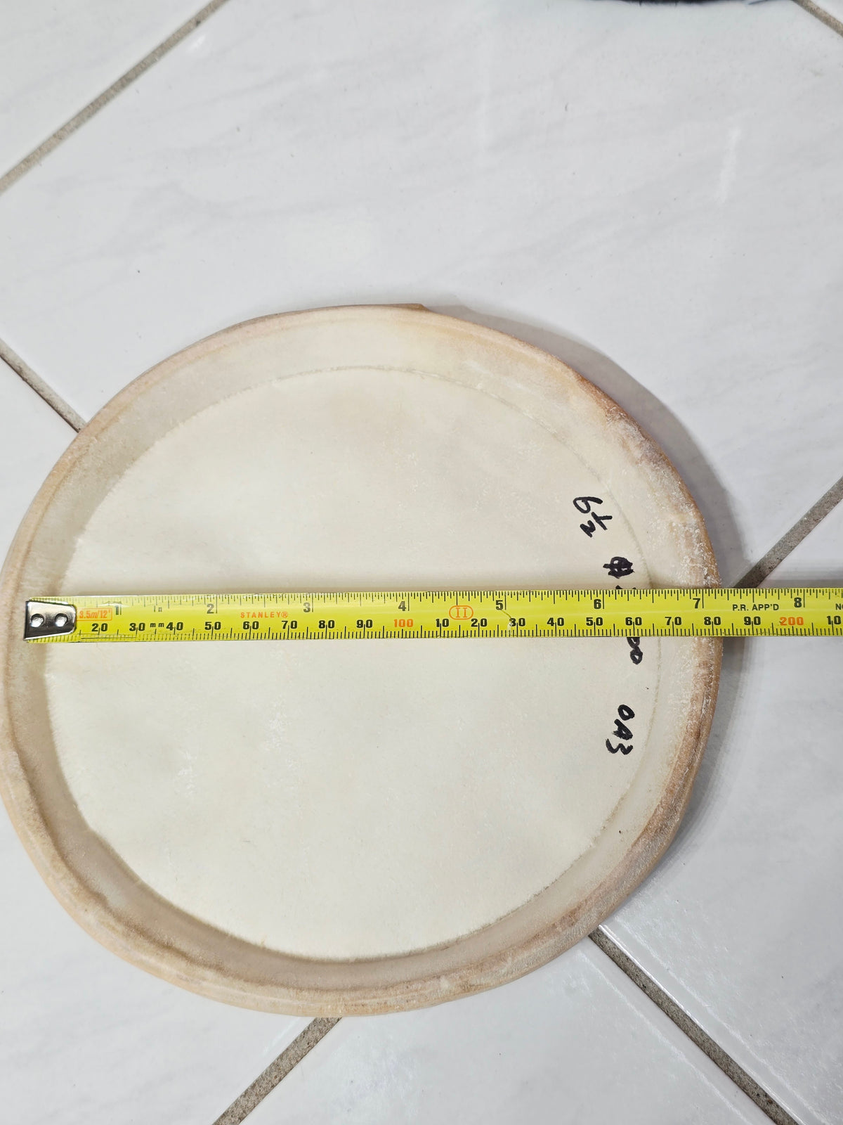 6.5" Standard Dholak Treble Skin (2)