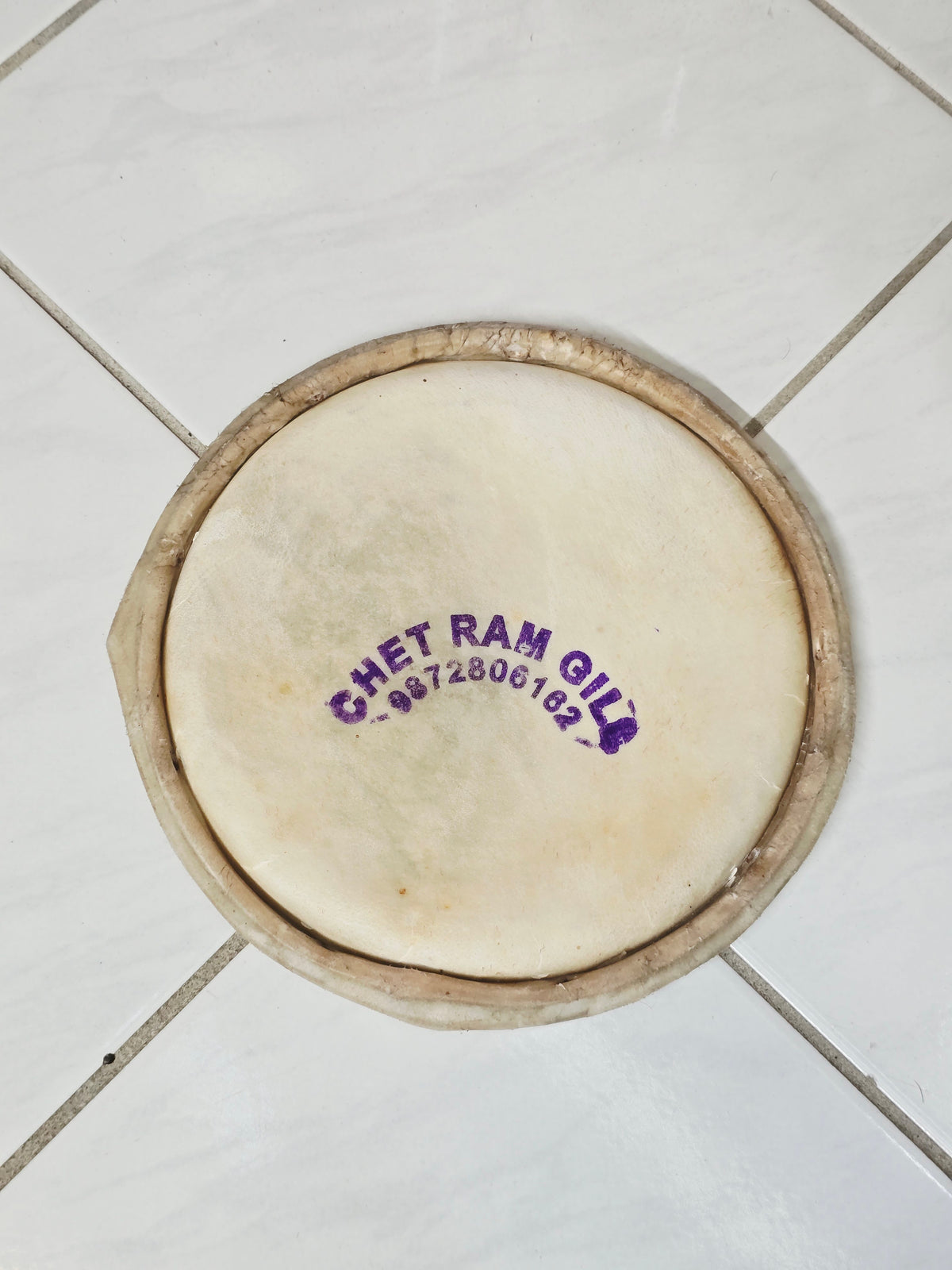 Chetram Gill Concert 7" Dholak Treble Skin