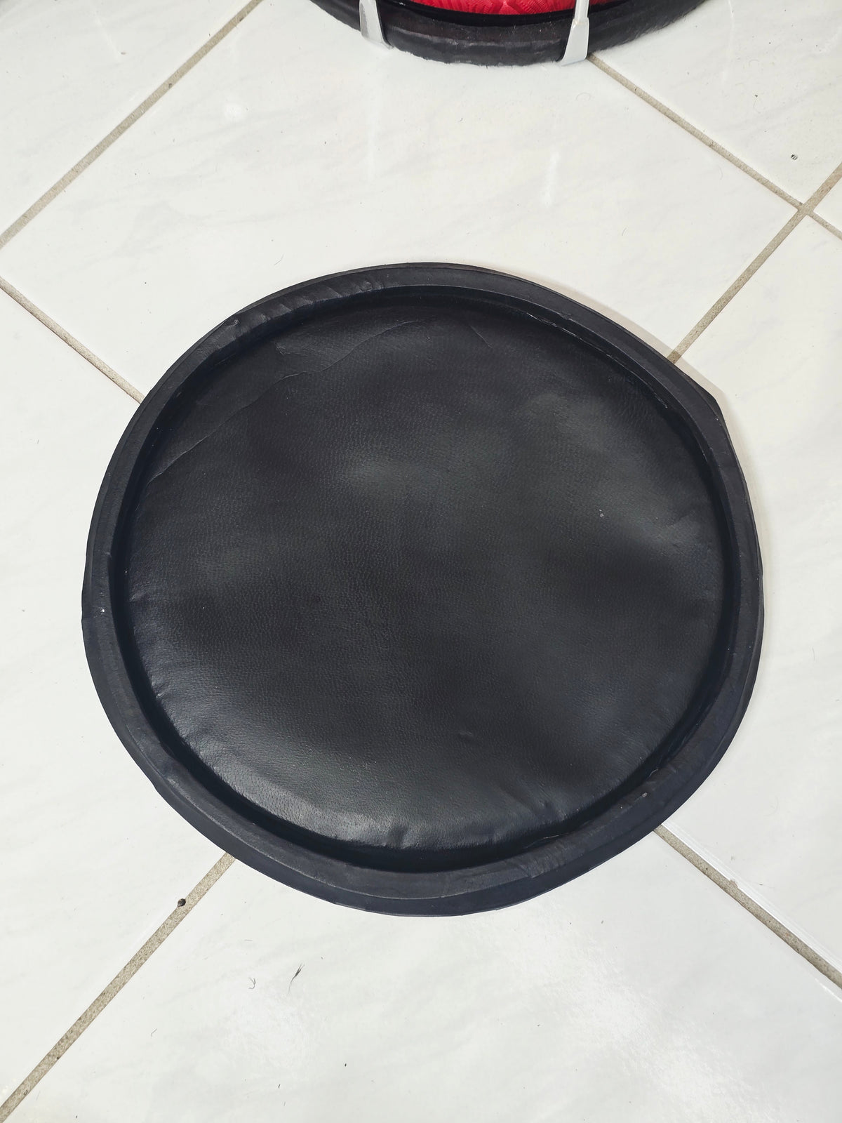 9.0" Concert Quality Black Dholak Bass Skin