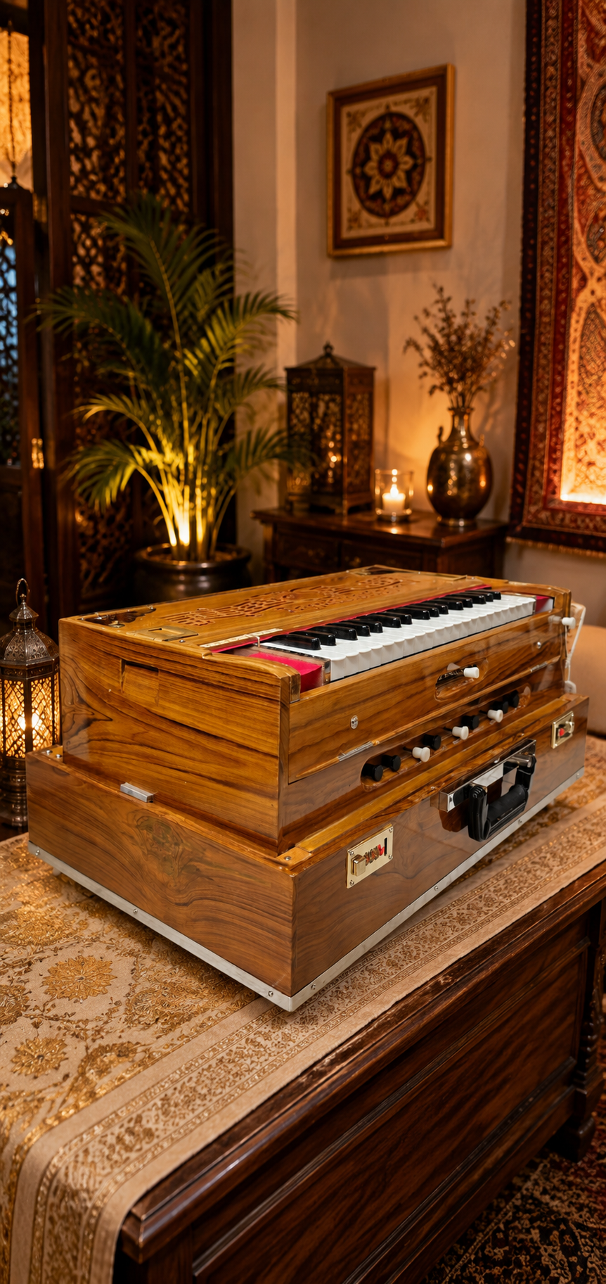 Royal Oak Pakrashi - 3 Reed BMF 9 Changer Harmonium